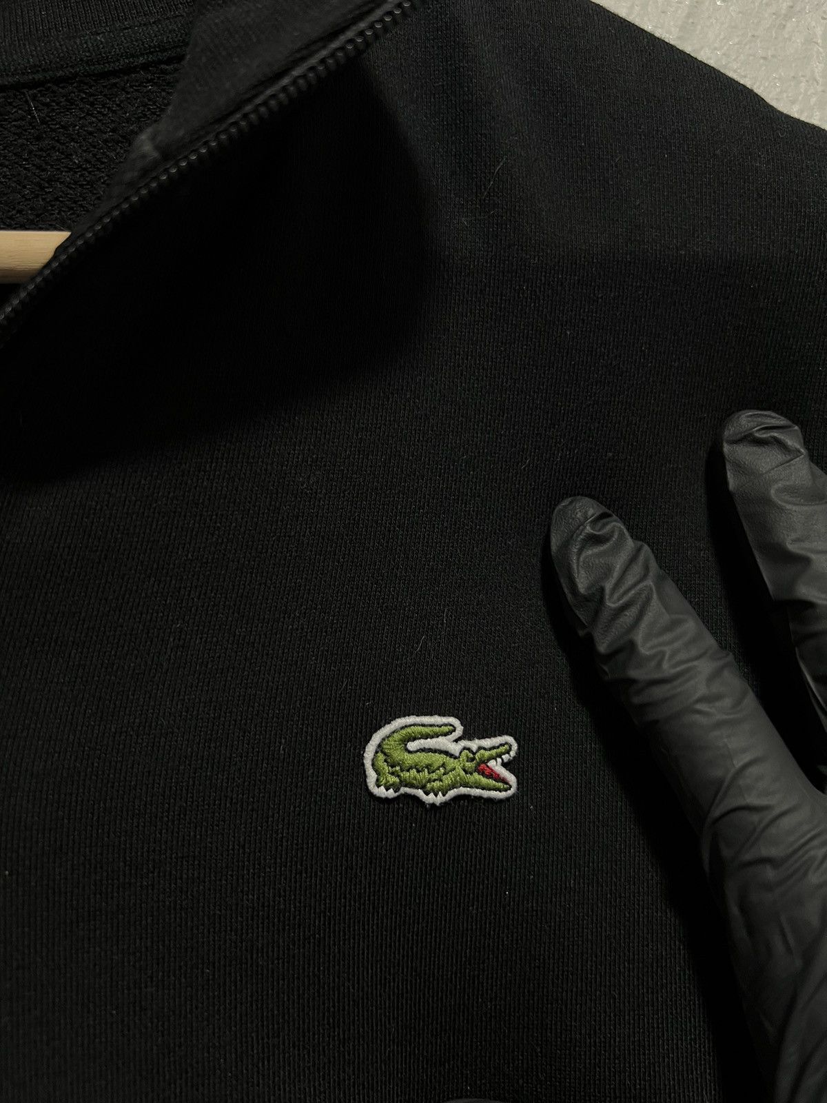 Lacoste Vintage Lacoste Zip Hoodie Mini Logo Old Money Size US L / EU 52-54 / 3 - 8 Thumbnail