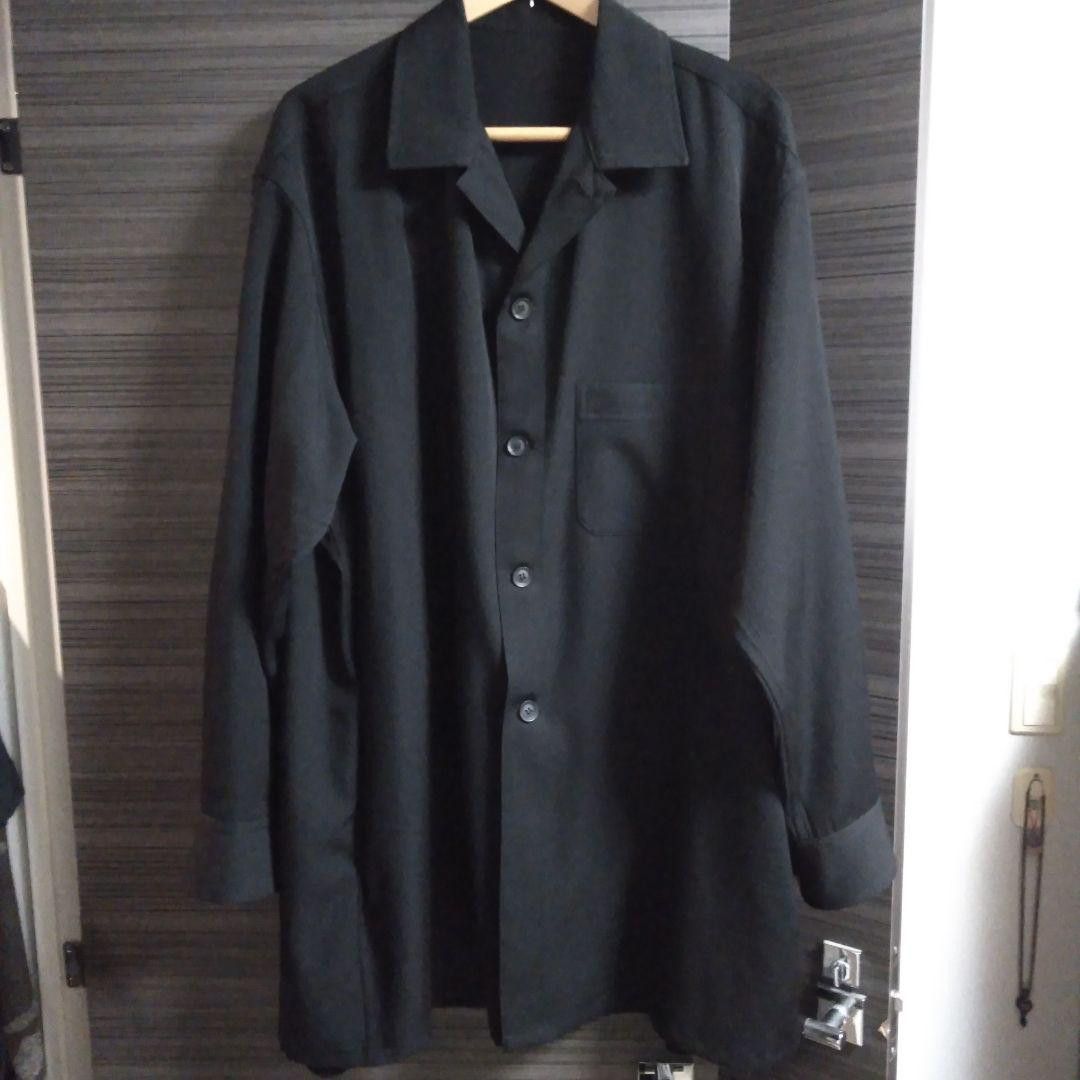 Yohji Yamamoto POUR HOMME wool gabardine shirts jacket HR-B99-100 Size US S / EU 44-46 / 1 - 1 Thumbnail