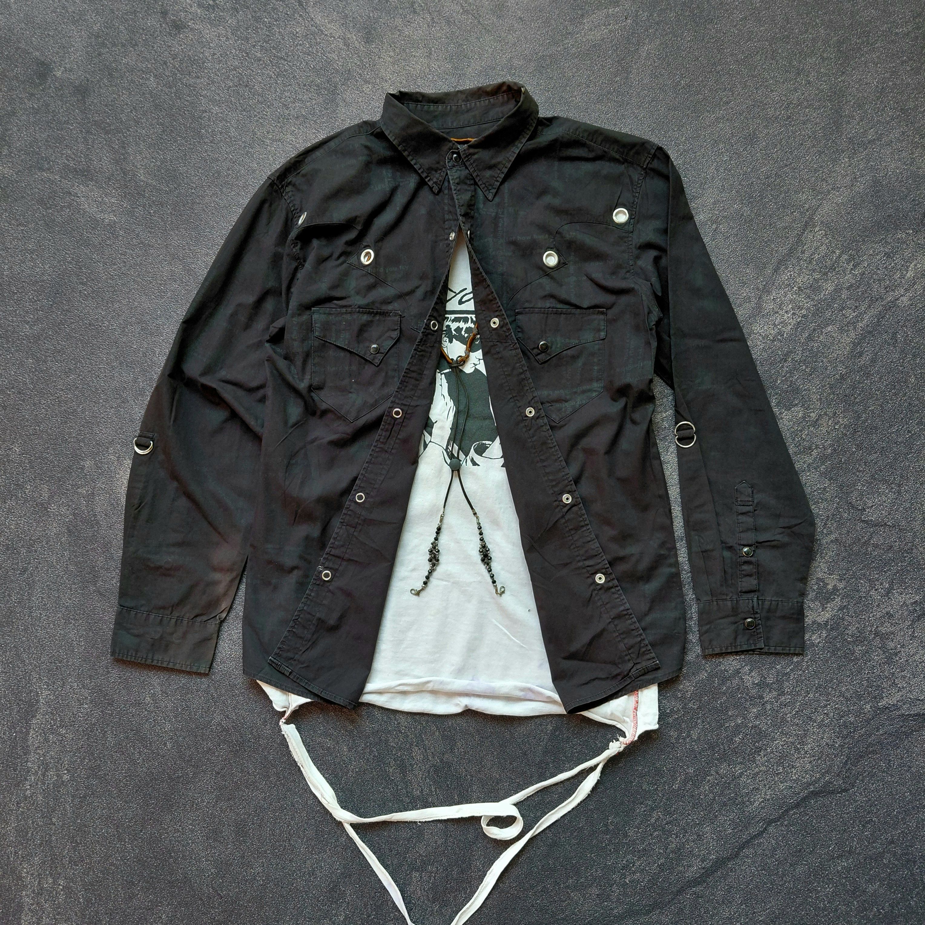 Other Vintage Foem The Bay's Garden Gothic Punk Style Shirt Size US L / EU 52-54 / 3 - 1 Thumbnail