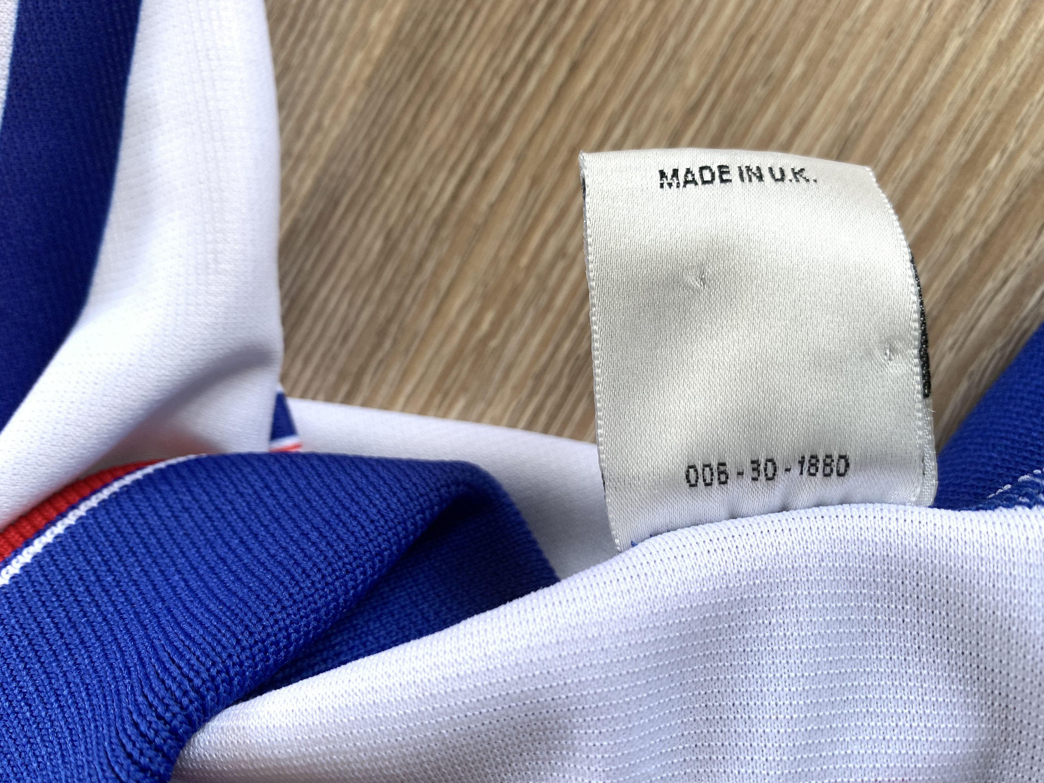 Puma Puma King Vintage Great Britain Rugby Union Jersey 1994 Size US L / EU 52-54 / 3 - 10 Thumbnail