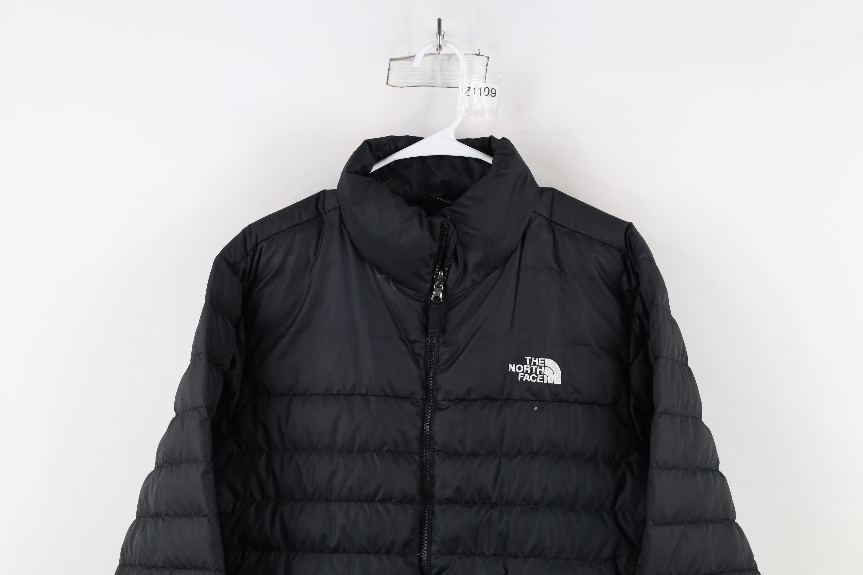 The North Face × Vintage The North Face Spell Out Flare Duck Down Puffer Jacket Size US L / EU 52-54 / 3 - 2 Thumbnail