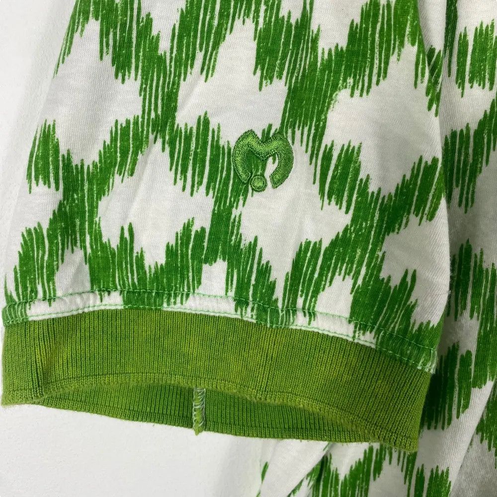 Mila Schon Vintage 90's MILA SCHON Uomo Full Print Polo Shirt Size US L / EU 52-54 / 3 - 3 Thumbnail