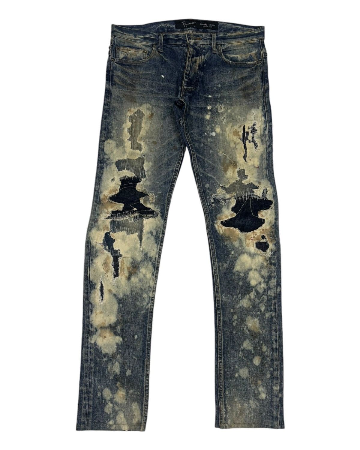Fagassent Toshiki Aoki × Undercover 🔥DISTRESSED DENIM FAGASSENT TOSHIKI AOKI UNDERCOVER STYLE Size US 32 / EU 48 - 9 Thumbnail