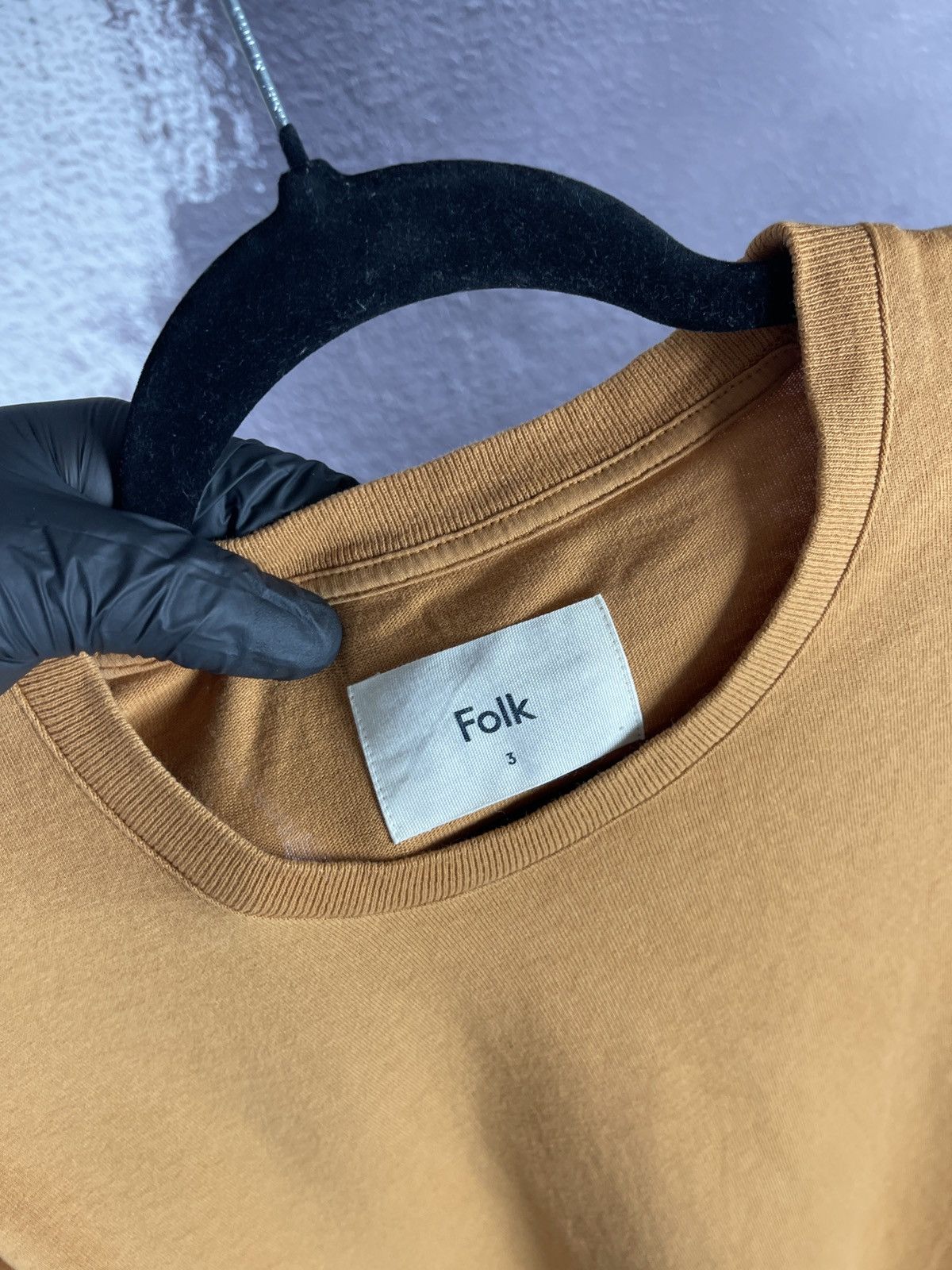 Folk Folk basic tee shirt single stitch Size US M / EU 48-50 / 2 - 7 Thumbnail