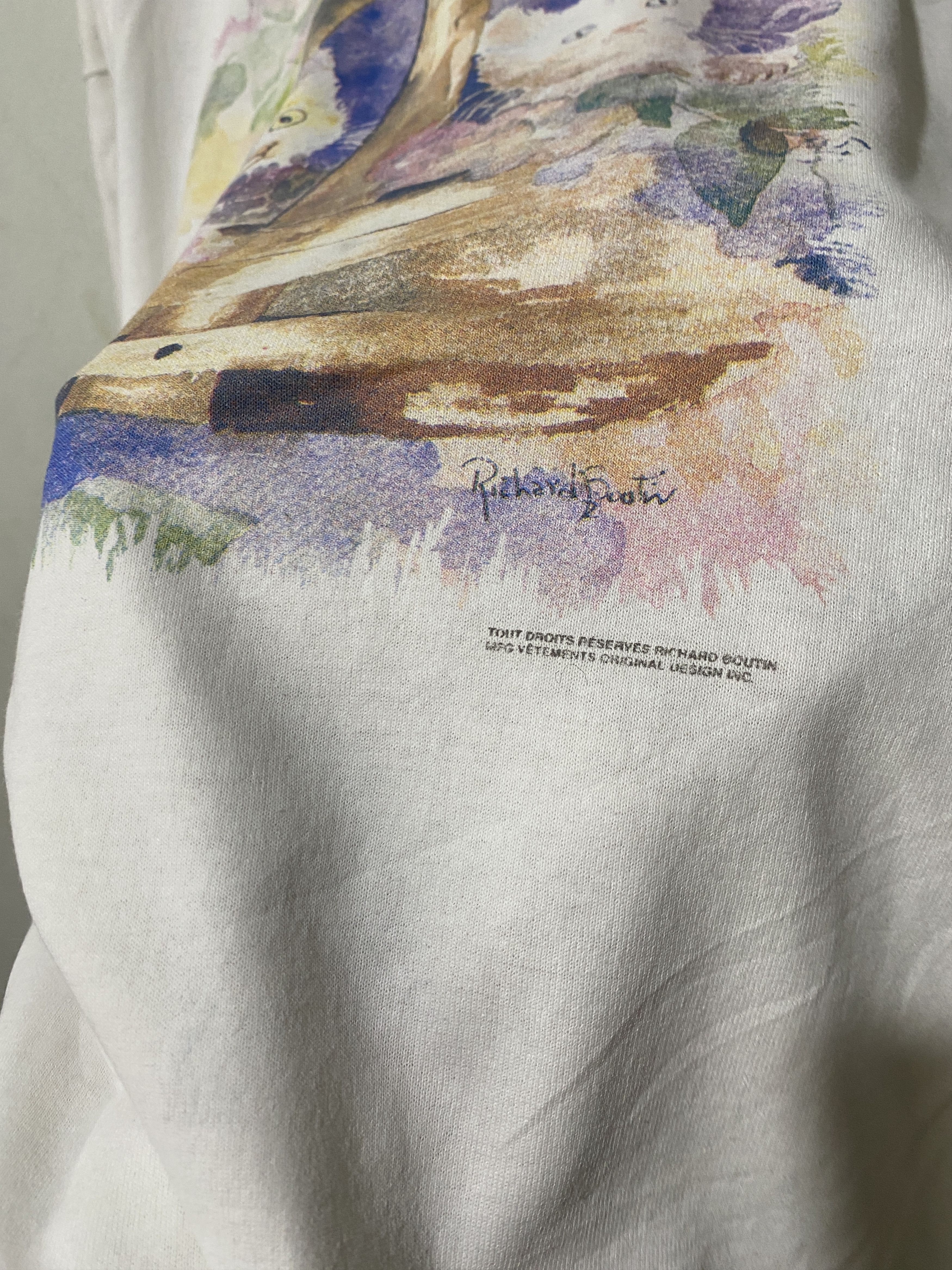 Vintage Vintage 90s Cat Shirt Size US L / EU 52-54 / 3 - 3 Thumbnail