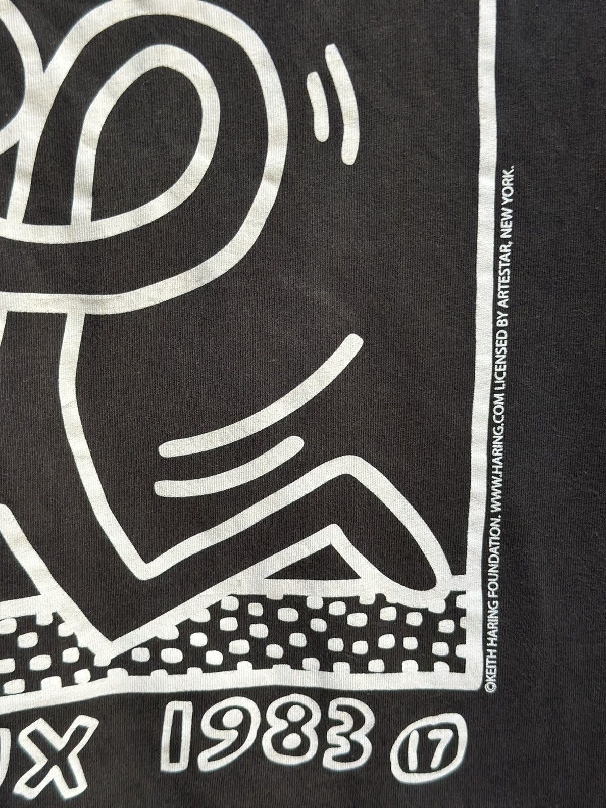 Gap × Keith Haring × Vintage Vintage Gap X Keith Haring Sun Faded Tee Size US M / EU 48-50 / 2 - 8 Thumbnail
