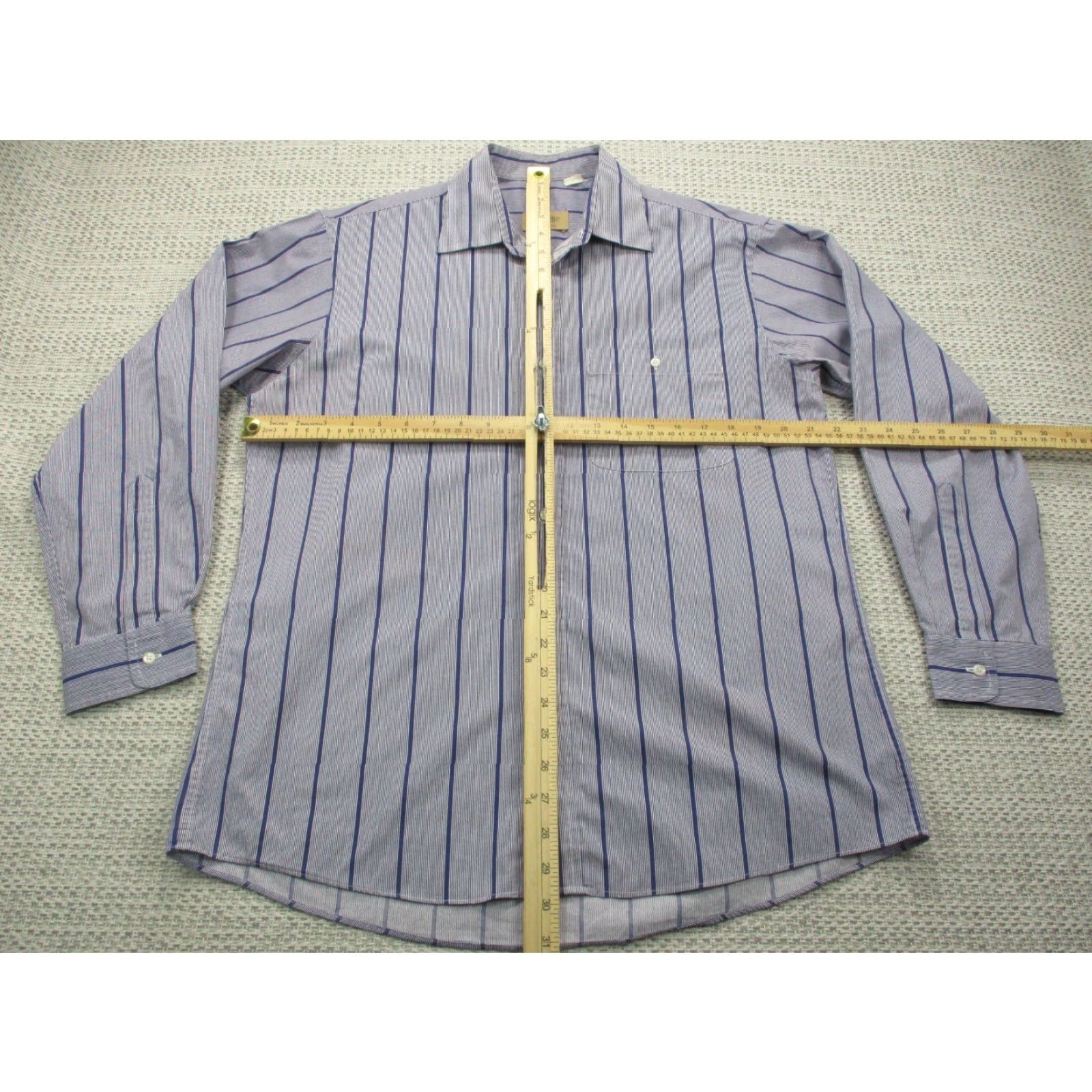 Arrow VINTAGE Arrow Pastime Shirt Mens XL Long Sleeve Button-Up Cotton Size US XL / EU 56 / 4 - 7 Thumbnail