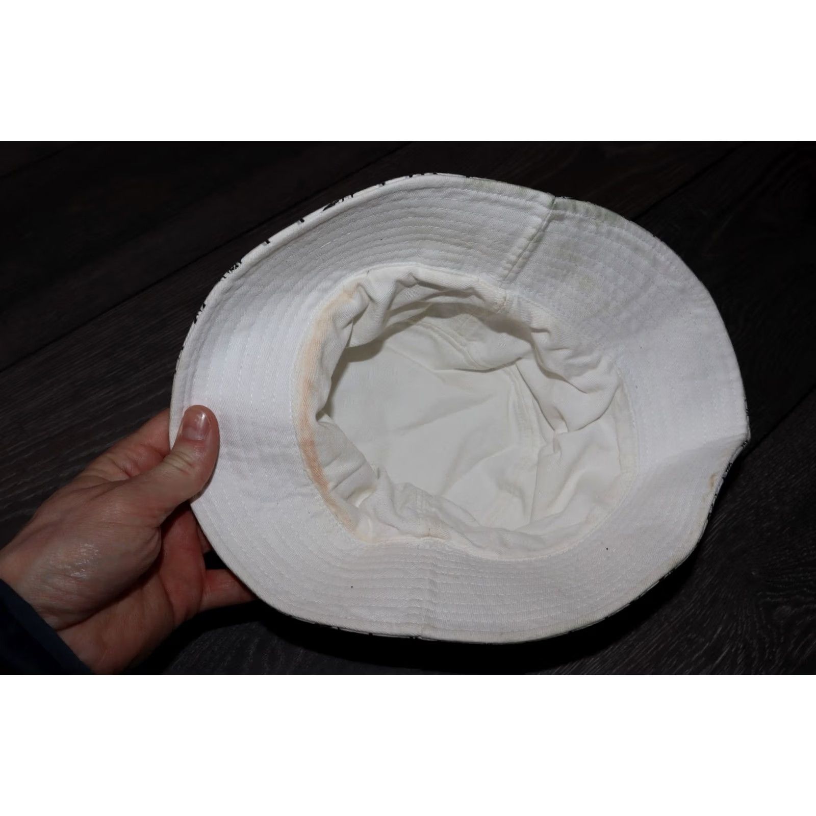 Polo Ralph Lauren Womens Bucket Hat RALPH LAUREN Mult Logo White Original Monogram Unisex Rare One Size Multicolor Cap Size ONE SIZE - 4 Thumbnail