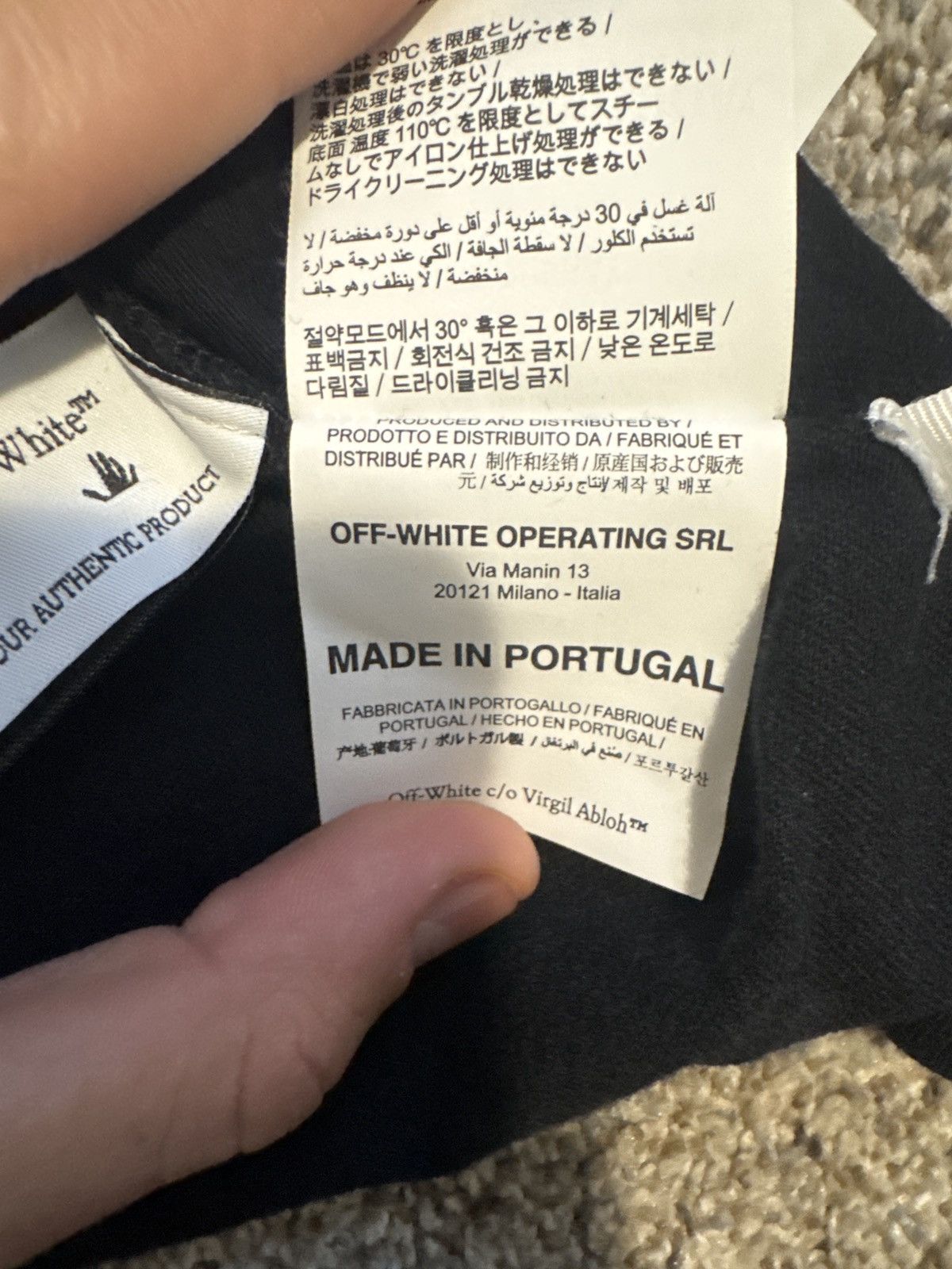 Off-White Off-White Caravaggio graphic t-shirt Size US M / EU 48-50 / 2 - 3 Thumbnail