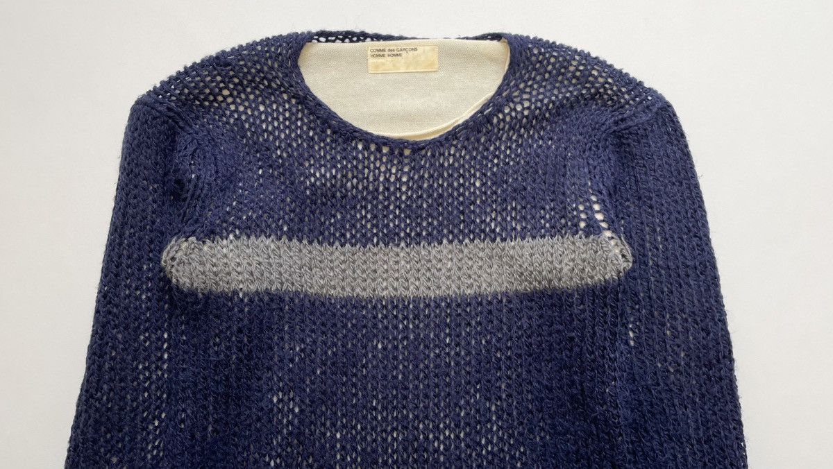 Comme des Garcons AD 1999 ‘Layered Cobweb Knit’ Wool Sweater Size US M / EU 48-50 / 2 - 4 Thumbnail