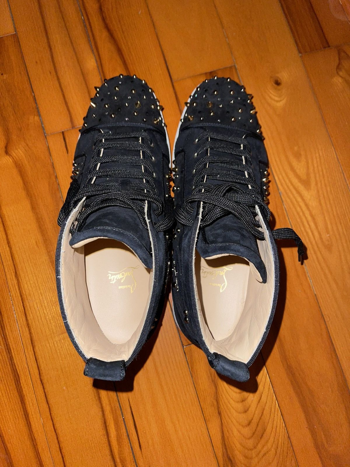 Christian Louboutin × Designer Christian Louboutin Milky Louis Flat Veau Vel/GG Size US 9 / EU 42 - 3 Thumbnail