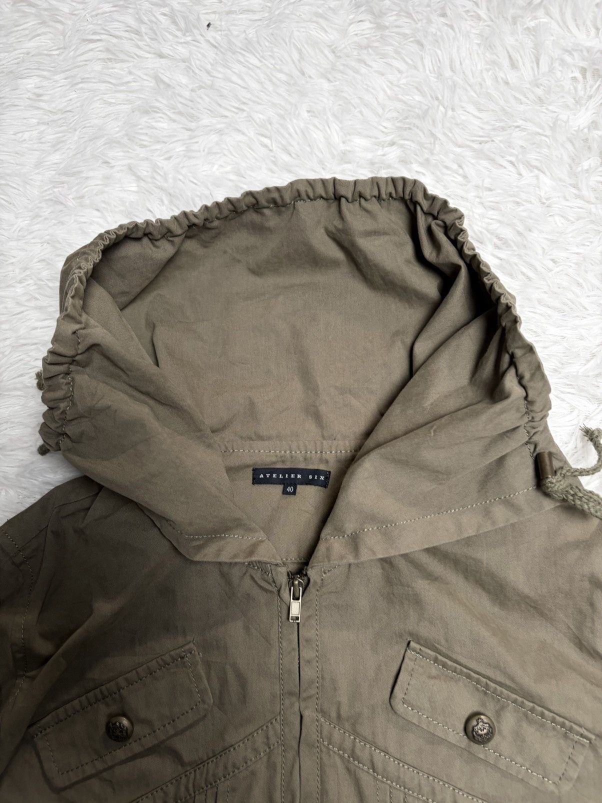 If Six Was Nine Rare Atelier Six military highneck jacket Size S / US 4 / IT 40 - 4 Thumbnail