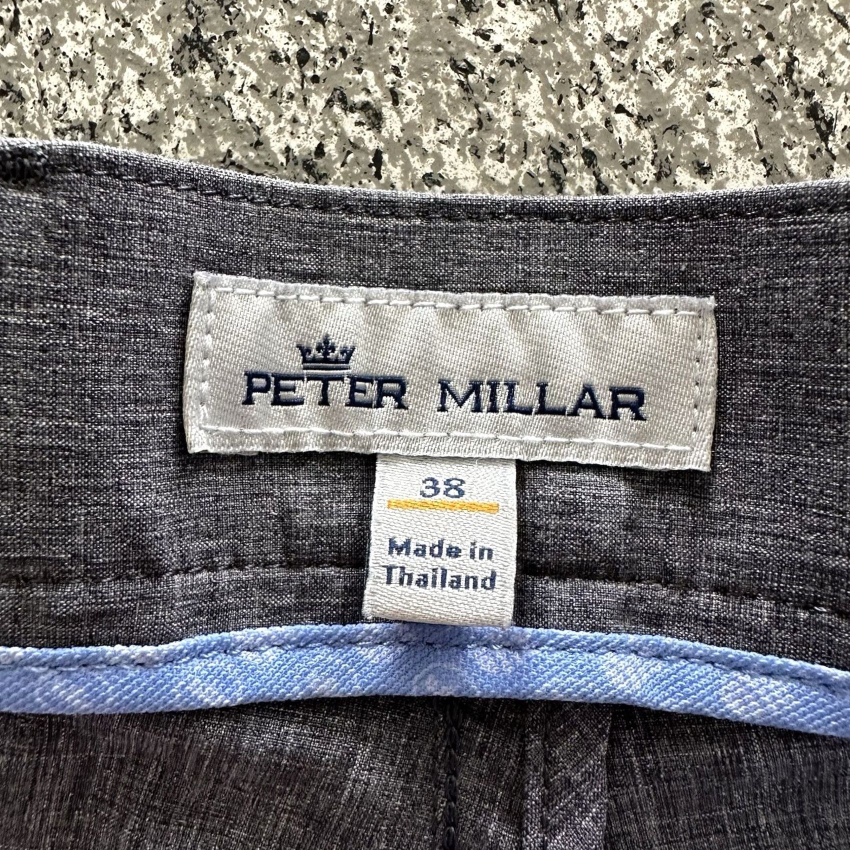 Peter Millar VINTAGE Peter Millar Shorts Men’s 38 Shackleford Performance Crown Sport Grey Size US 38 / EU 54 - 2 Thumbnail
