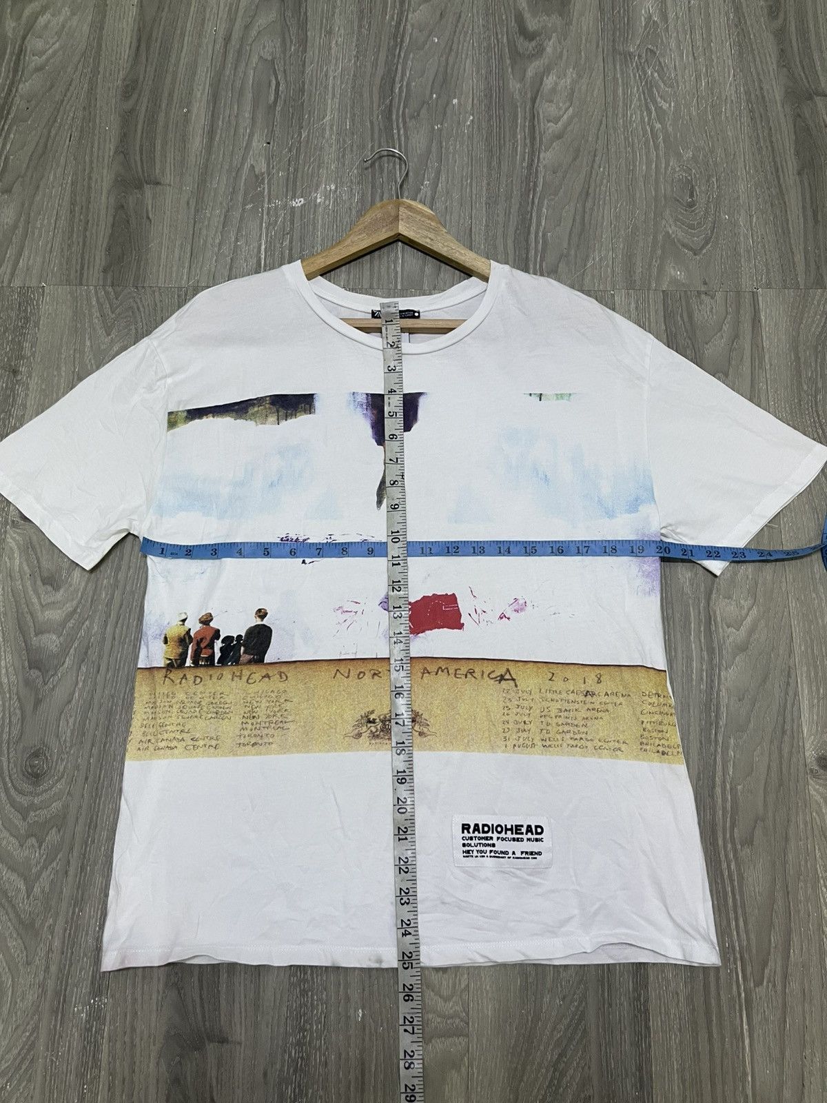 Band Tees Band Tees x Zara Radiohead North America T-shirt Size US M / EU 48-50 / 2 - 5 Thumbnail