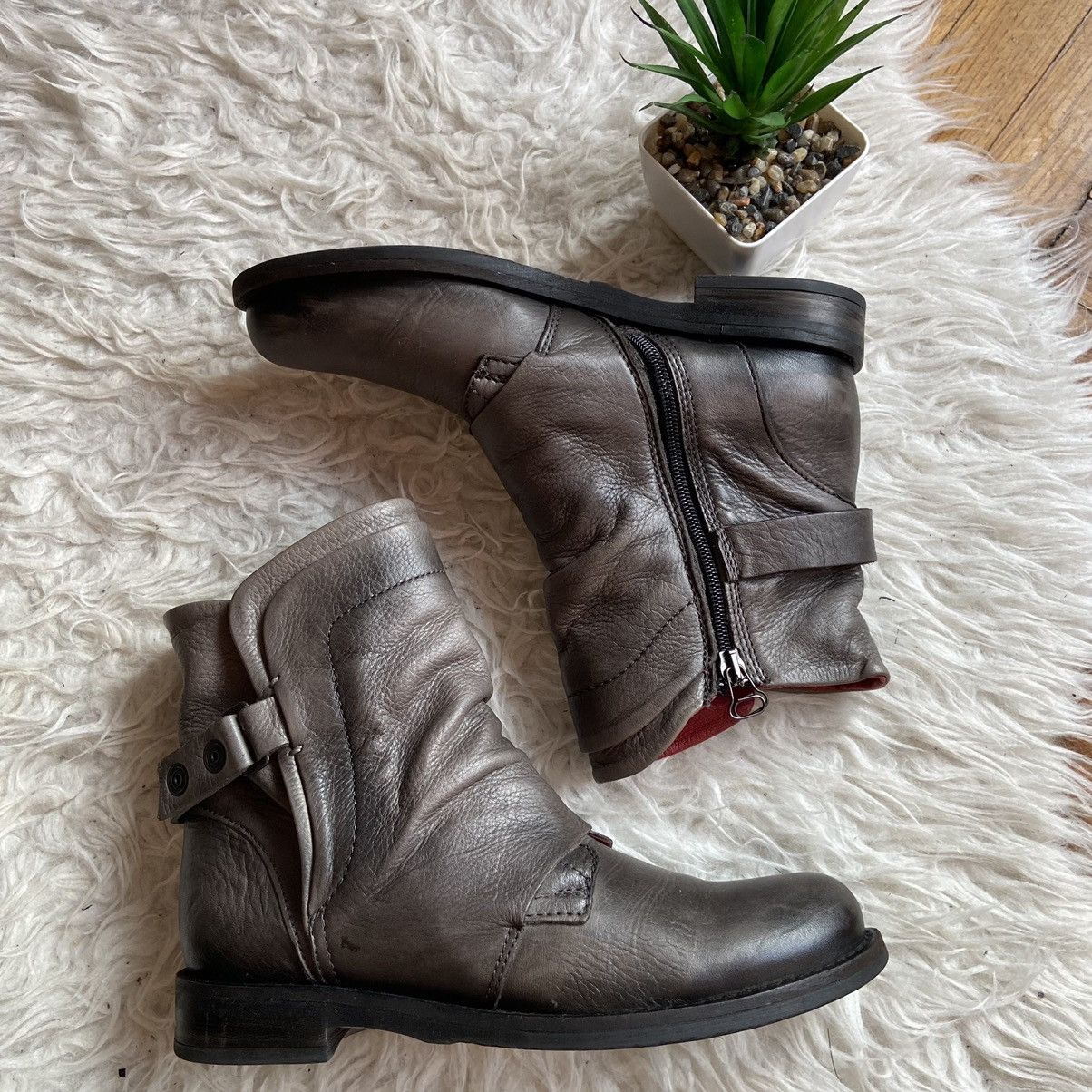 Buffalo London × Vintage 📌 Vintage Rare Western Buffalo London Y2K Avant-Garde Boots Size US 8 / IT 38 - 6 Thumbnail
