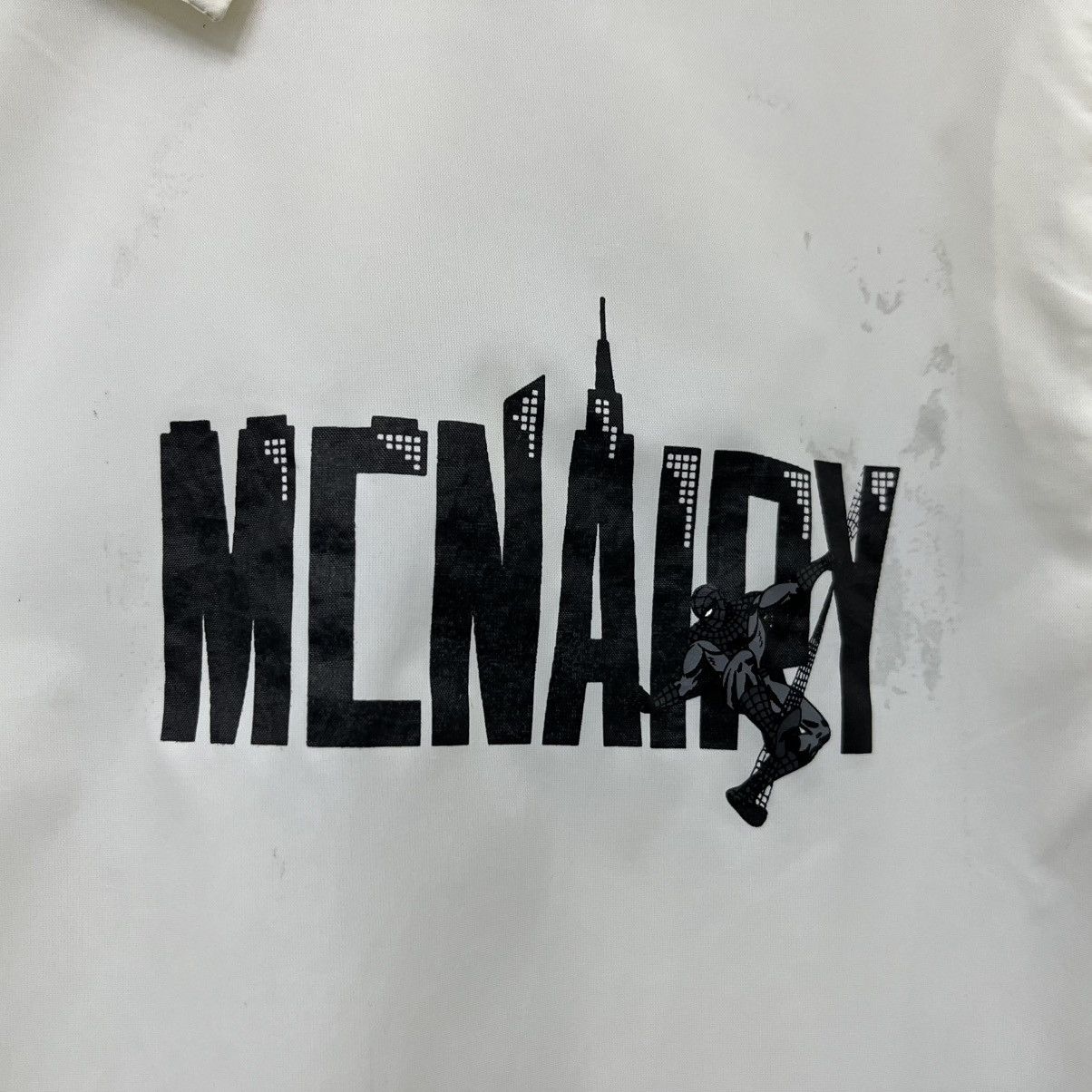 Mark McNairy × Marvel Comics McNairy Spiderman Snap Button Windbreaker Jacket Size US M / EU 48-50 / 2 - 7 Thumbnail