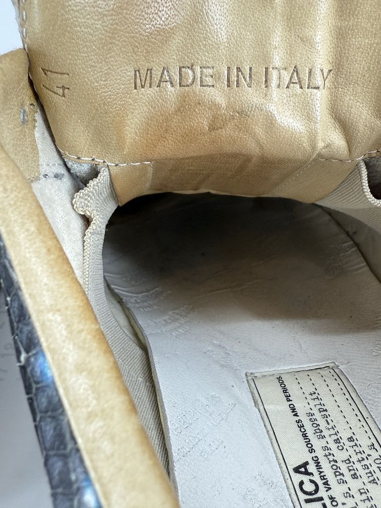 Maison Margiela GAT Low Galaxy Snakeskin Size US 8 / EU 41 - 7 Thumbnail