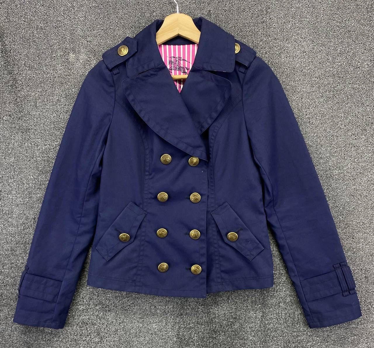Burberry Vintage Burberry London Double Breasted Coat Jacket Size S / US 4 / IT 40 - 1 Thumbnail