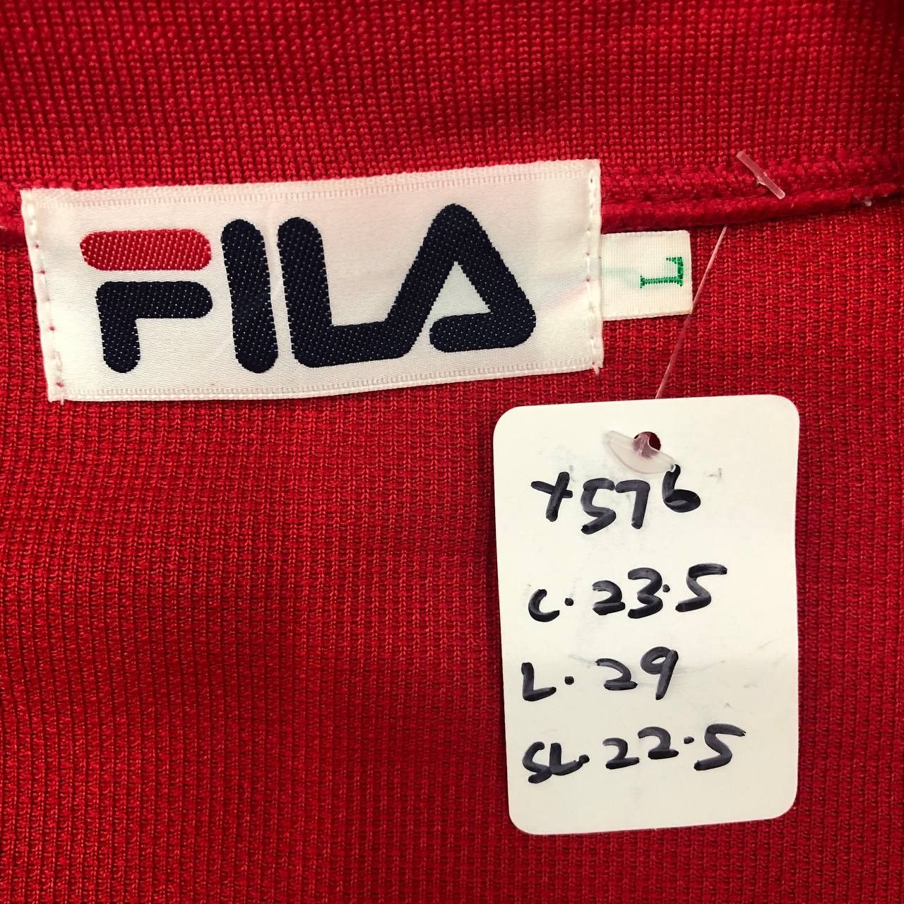Fila Y576 FILA ONE SET JACKET & TRACKSUIT PANTS Size US L / EU 52-54 / 3 - 11 Thumbnail