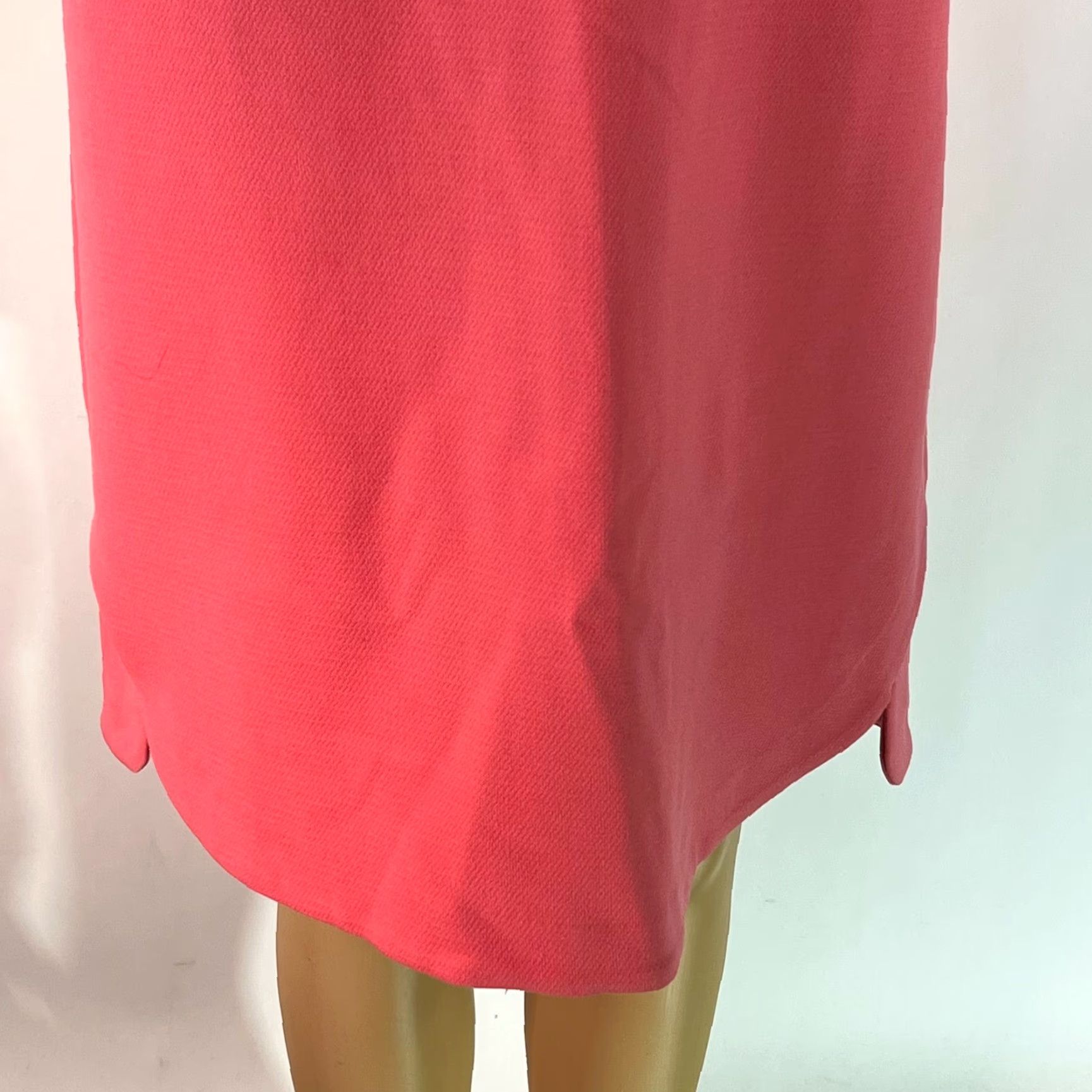 Ann Taylor Ann Taylor Dress Womens Pink Sleeveless Round Neck Short Shift Size 12 Size 34" / US 12 / IT 48 - 6 Thumbnail