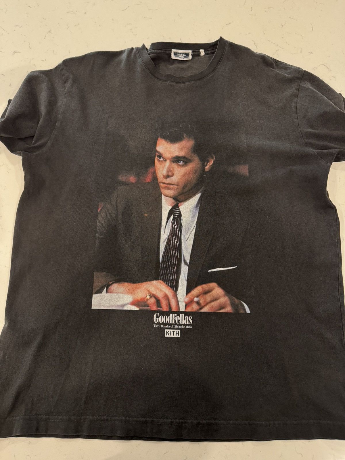 Kith Kith Goodfellas Henry Hill Vintage Tee Black | Grailed