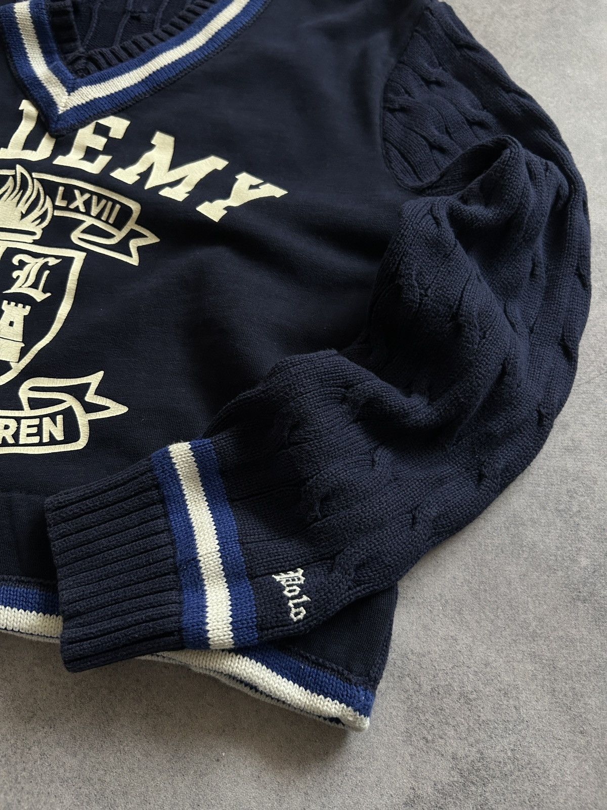 Polo Ralph Lauren Polo Ralph Lauren Cricket sweatshirt RRL academy Size US L / EU 52-54 / 3 - 5 Thumbnail