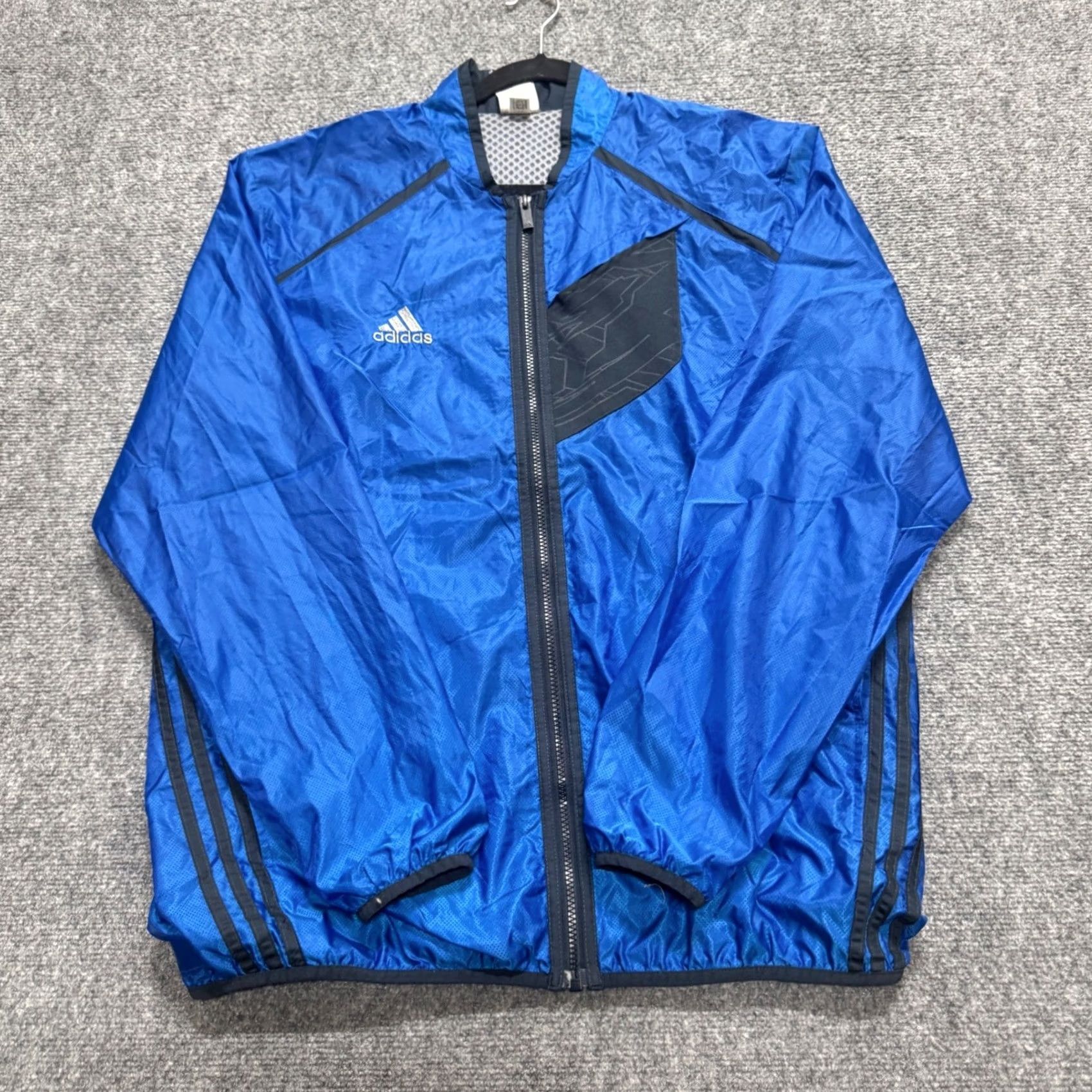 Adidas VINTAGE Adidas Windbreaker Jacket Track Jacket NYLON Light Blue Men's XL Blue Mens XL Nylon Light Blue Track Jacket Adidas Windbreaker Size US XL / EU 56 / 4 - 3 Thumbnail