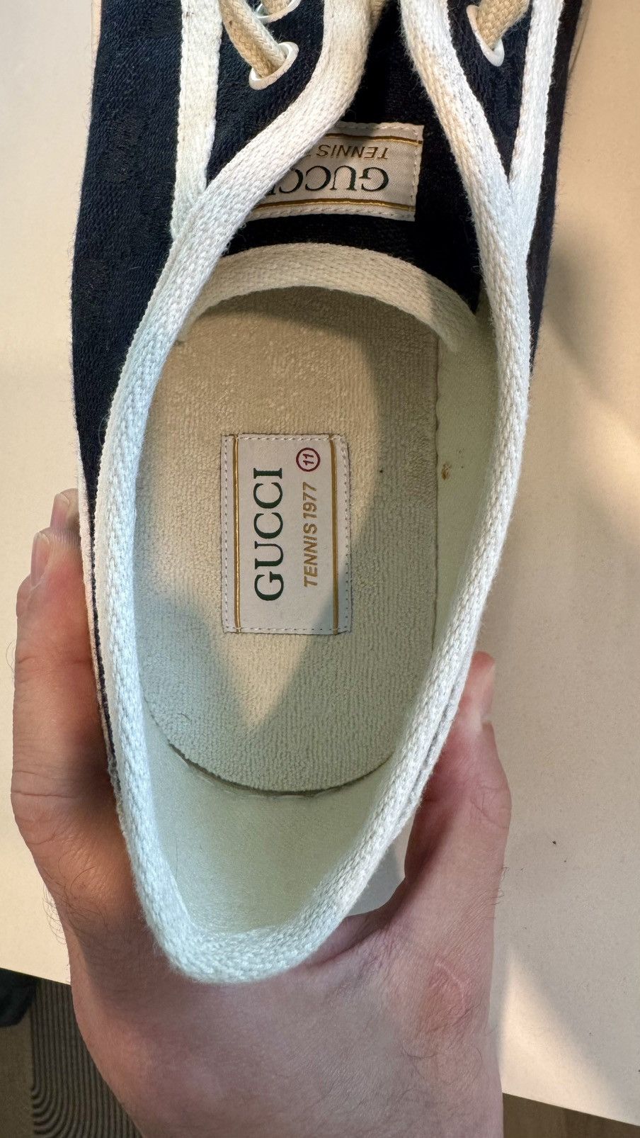 Gucci Gucci black sneakers Size US 11 / EU 44 - 4 Thumbnail