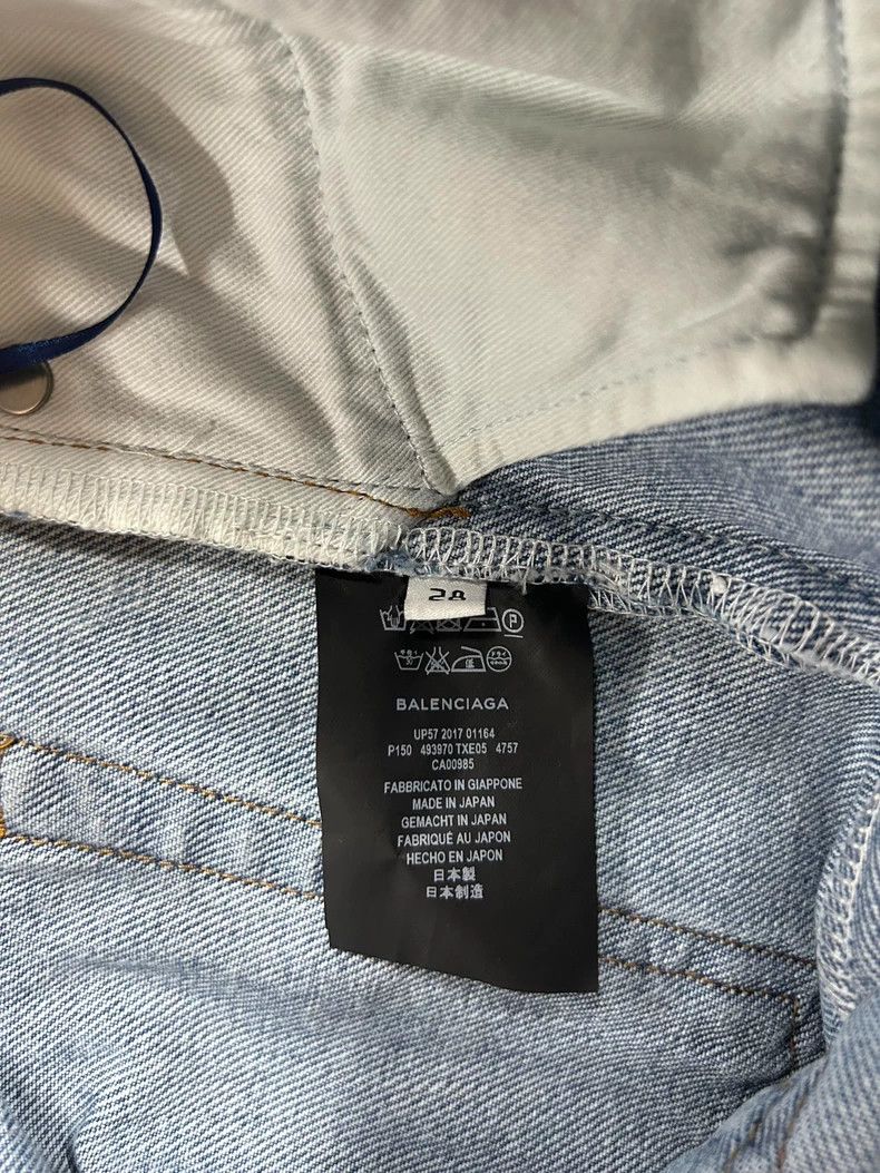 Balenciaga Balenciaga Blue barrage logo jeans Size US 28 / EU 44 - 6 Thumbnail
