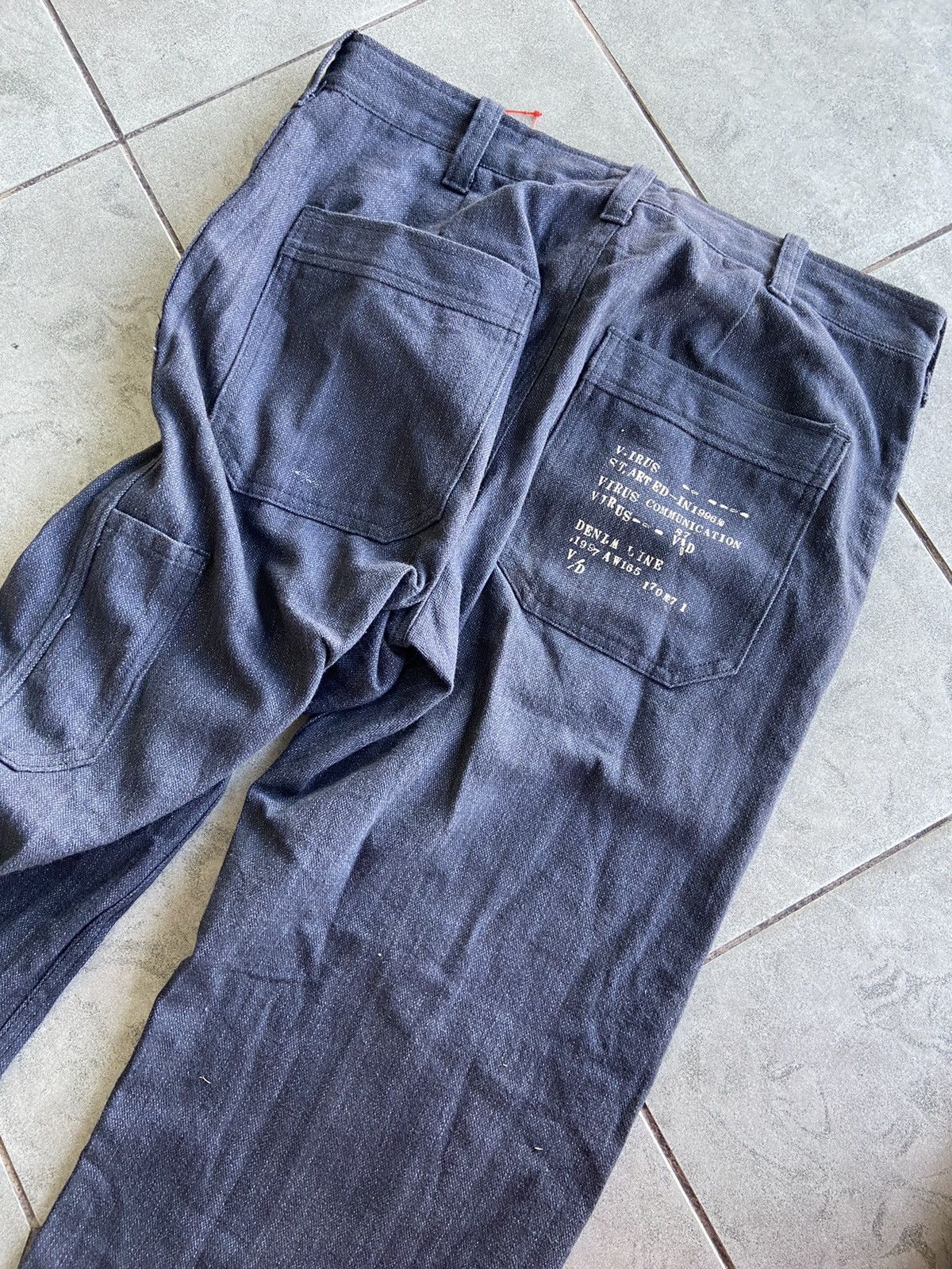 Denim & Co. × Japanese Brand Virus line denime workwear Size US 30 / EU 46 - 9 Thumbnail