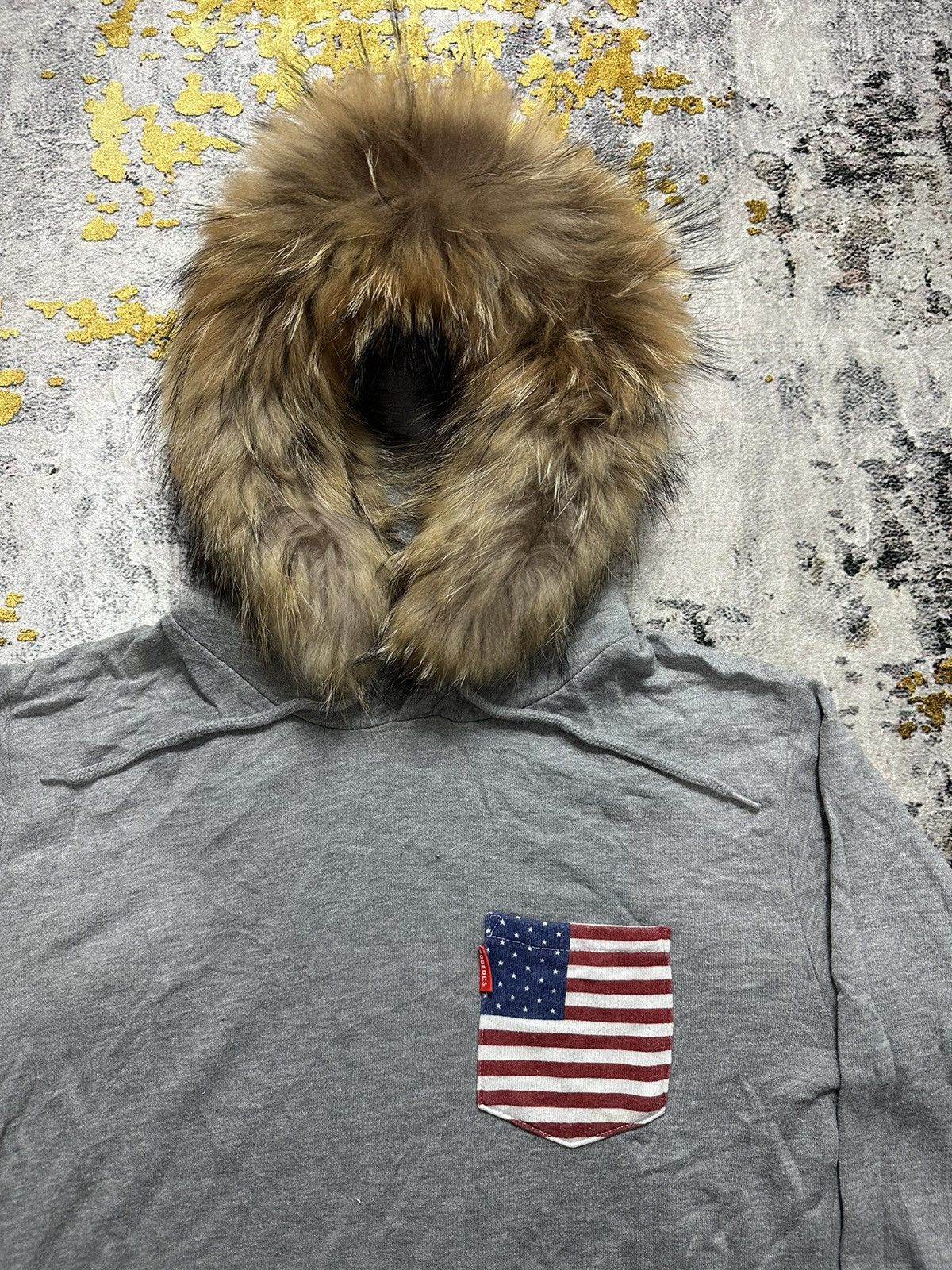 Hysteric Glamour RCWB USA FUR HOODIE POCKET IFSIXWASNINE LGB STYLE Size US M / EU 48-50 / 2 - 3 Thumbnail