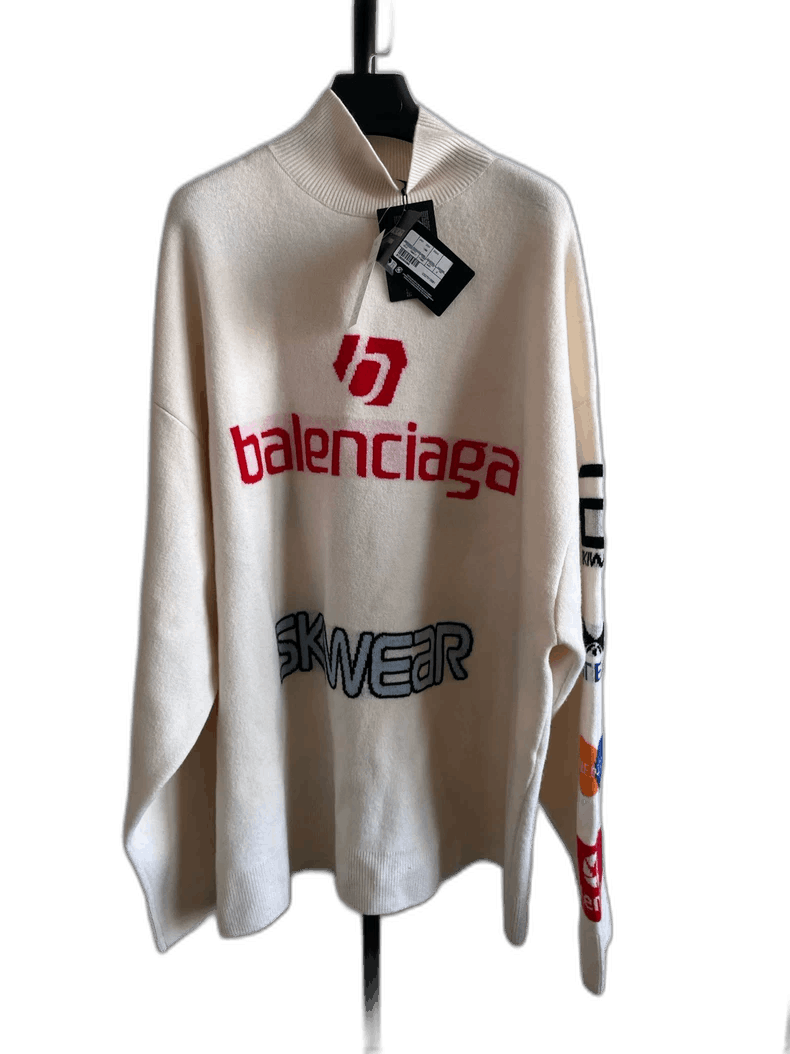 ●送料込●BALENCIAGA●outside loop zipupフーディー Balenciaga Outside Loop Zip-Up Hoodie Small Fit 'Black Faded