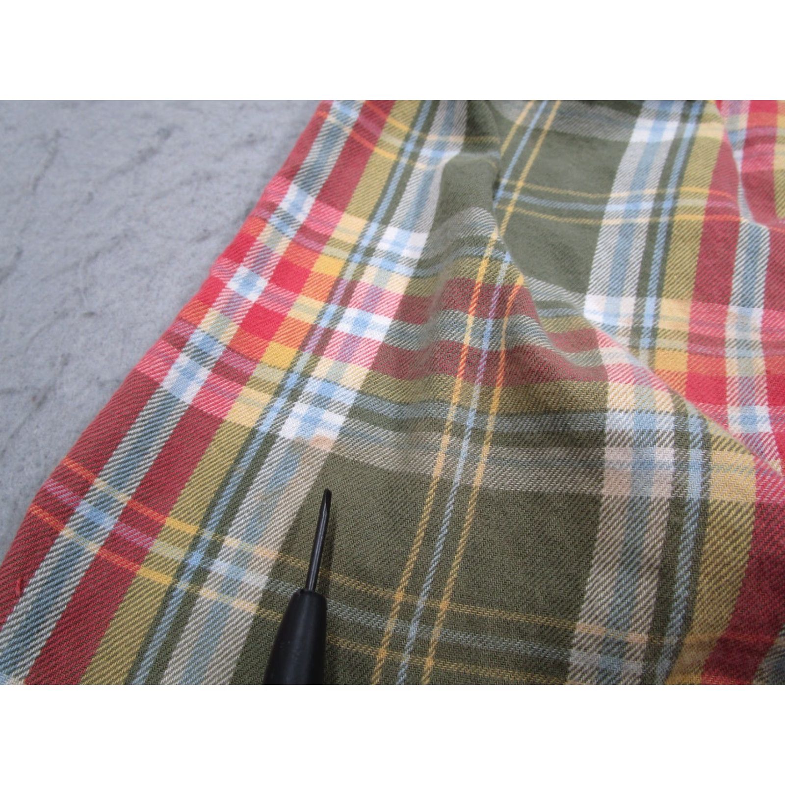 Ralph Lauren Denim & Supply Ralph Lauren Shirt Mens XL Green Plaid Button-Up Workwear Short Sleeve Size US XL / EU 56 / 4 - 4 Thumbnail