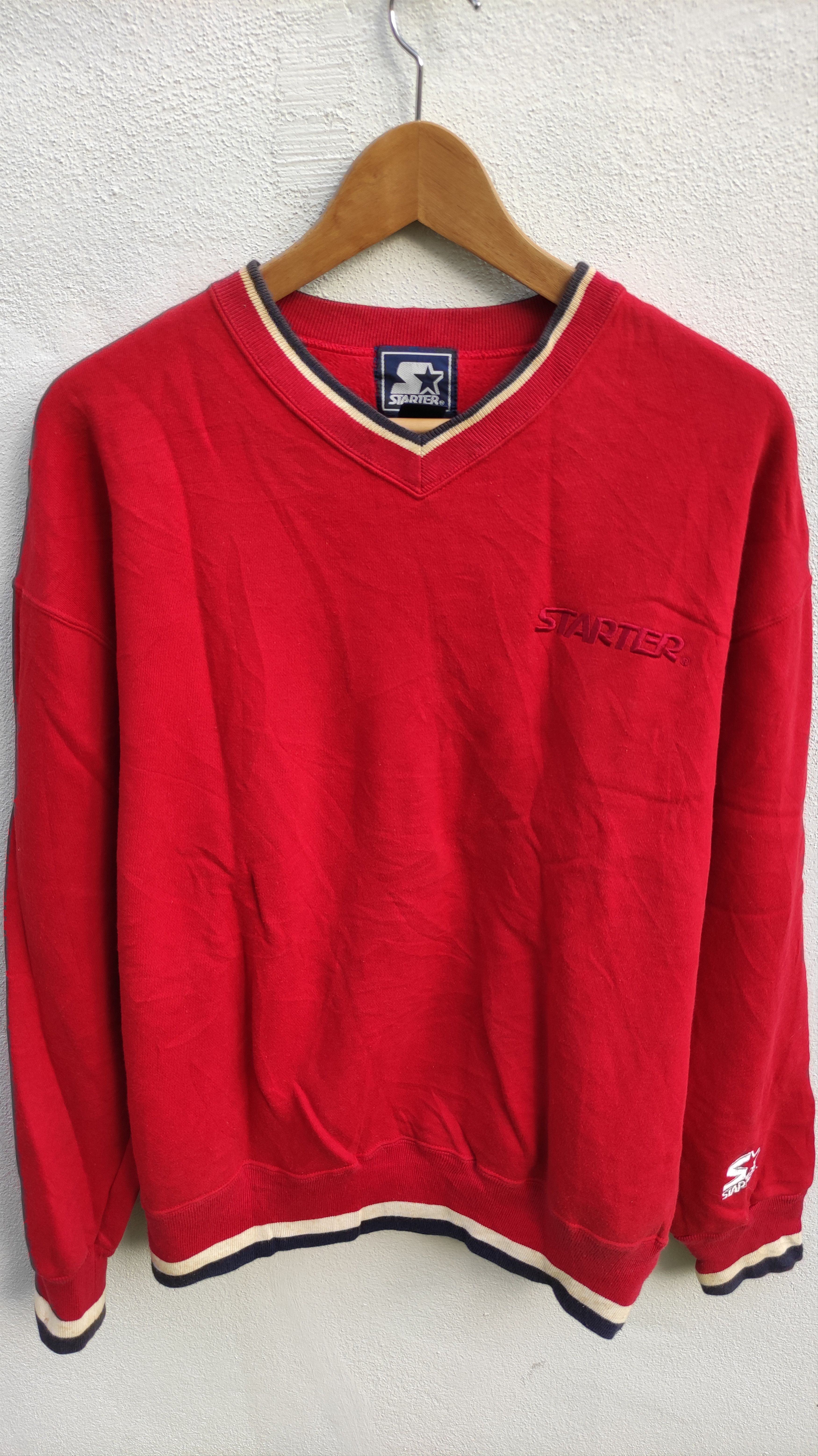 NHL × Starter 💥Vtg Starter American Sportswear Gear Sweaters Size US L / EU 52-54 / 3 - 7 Thumbnail