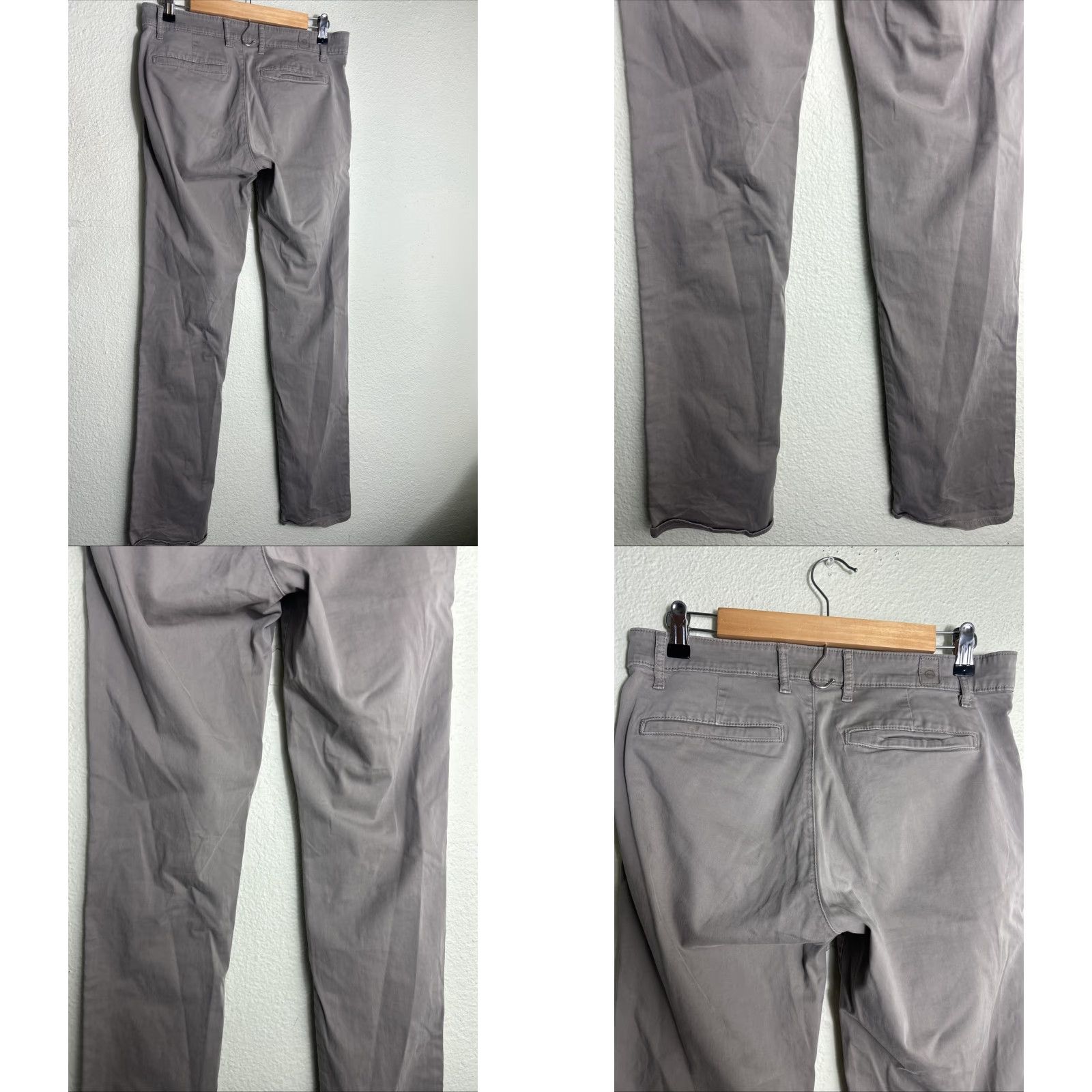 Vintage ADRIANO GOLDSCHEMID The Lux Khaki Pants 32x34 Khaki Beiges Mens Pants 32 Inseam 34 Beige Khakis Size US 32 / EU 48 - 8 Thumbnail