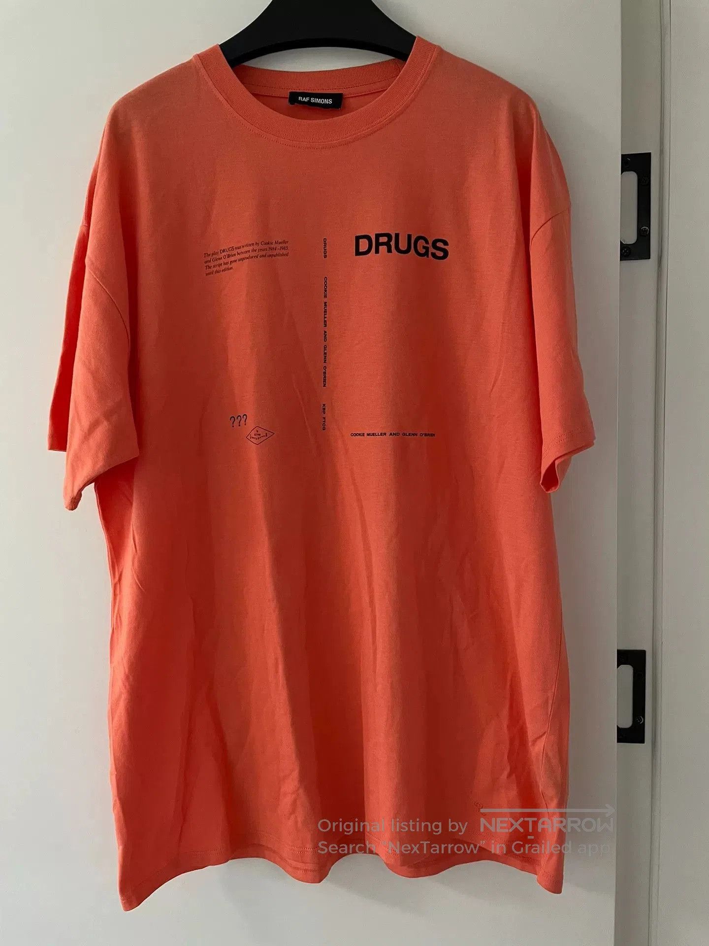 Raf Simons Raf Simons Orange Drugs T. Size US S / EU 44-46 / 1 - 1 Thumbnail