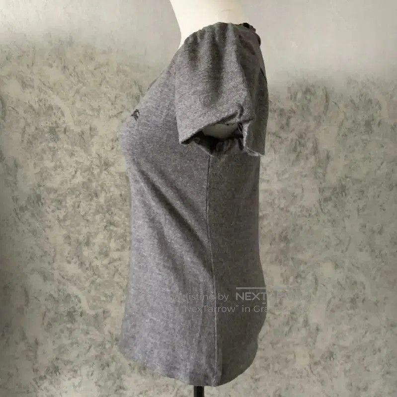 Burberry Burberry Women’s Charcoal Gray Short Sleeve T-Shirt. Size M / US 6-8 / IT 42-44 - 8 Thumbnail