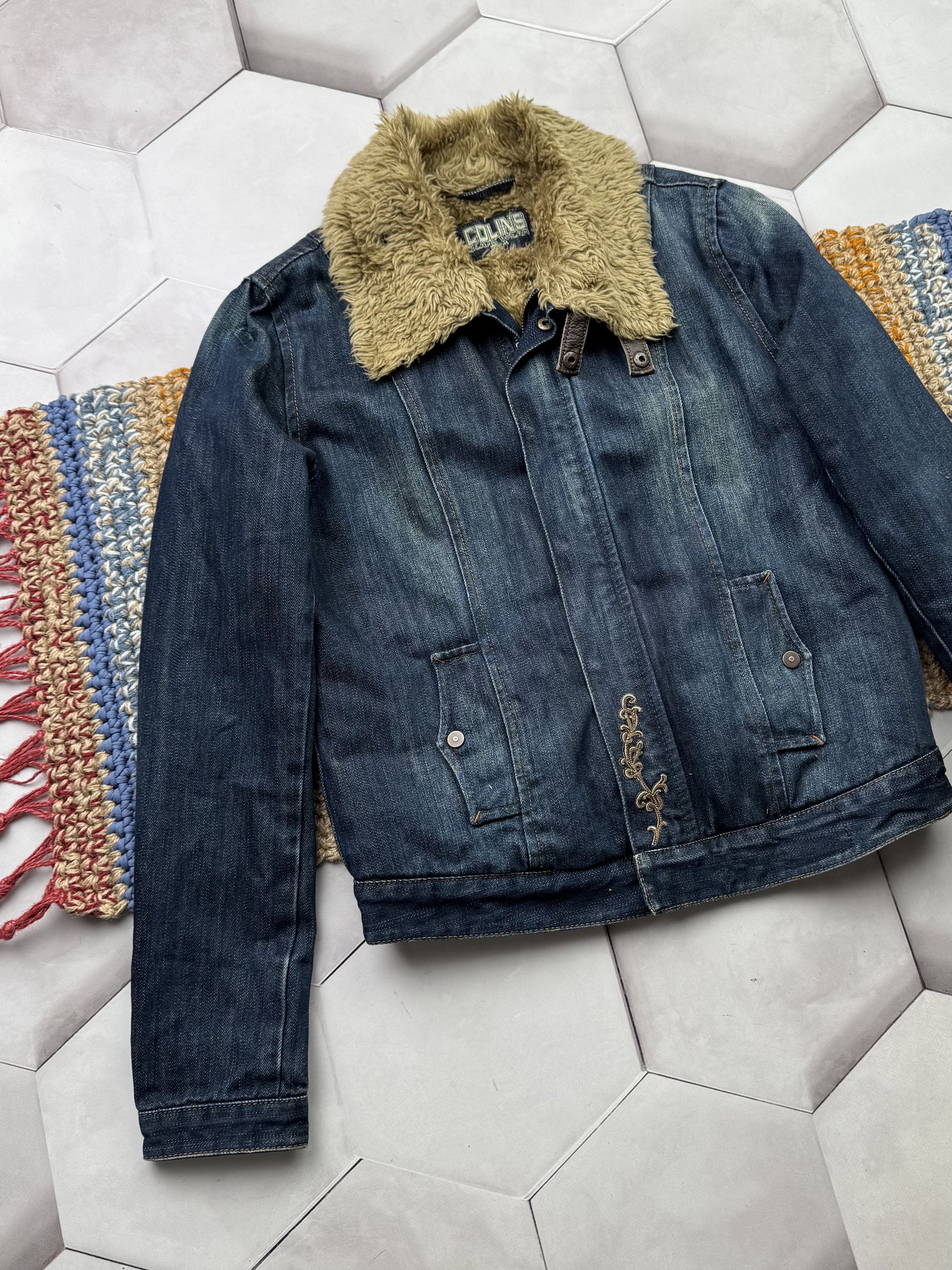 Japanese Brand Vintage Cropped Denim Jacket (E4) Size M / US 6-8 / IT 42-44 - 2 Thumbnail