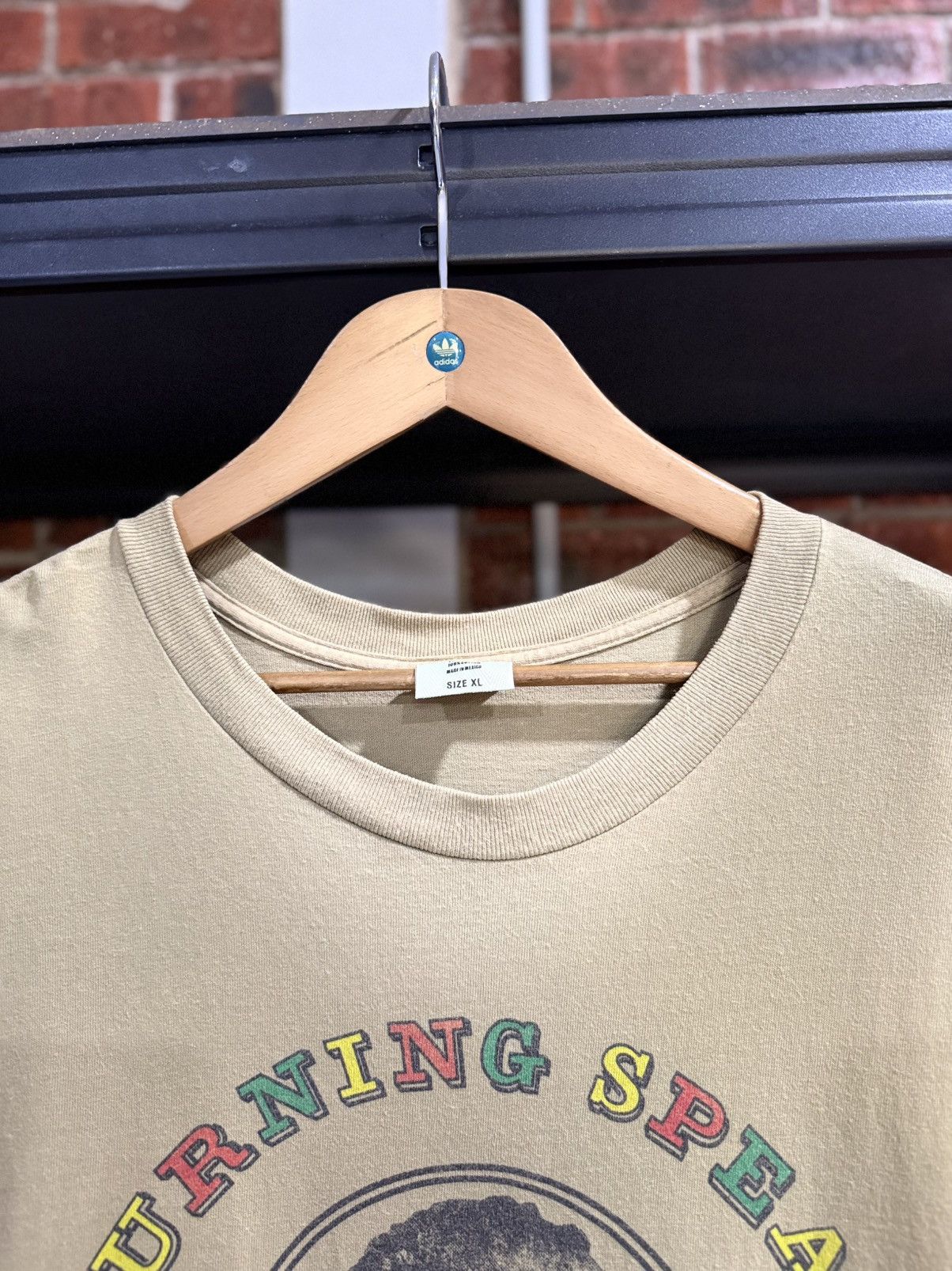 Band Tees × Vintage Vintage Burning Spear Calling Rastafari Tour Faded Tee Size US XL / EU 56 / 4 - 5 Thumbnail