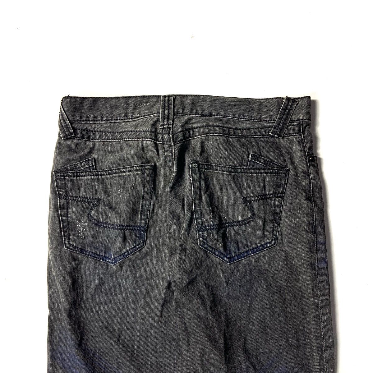 Japanese Brand Semantic Design Flare Denim Jeans Pants Size US 34 / EU 50 - 4 Thumbnail