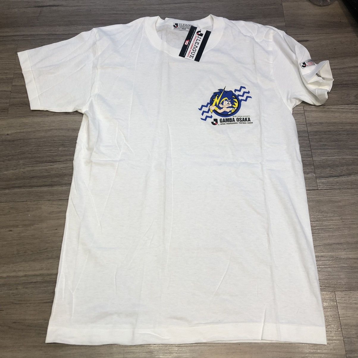 Japan soccer j.league 90s Gamba Osaka tee (Bnwt)