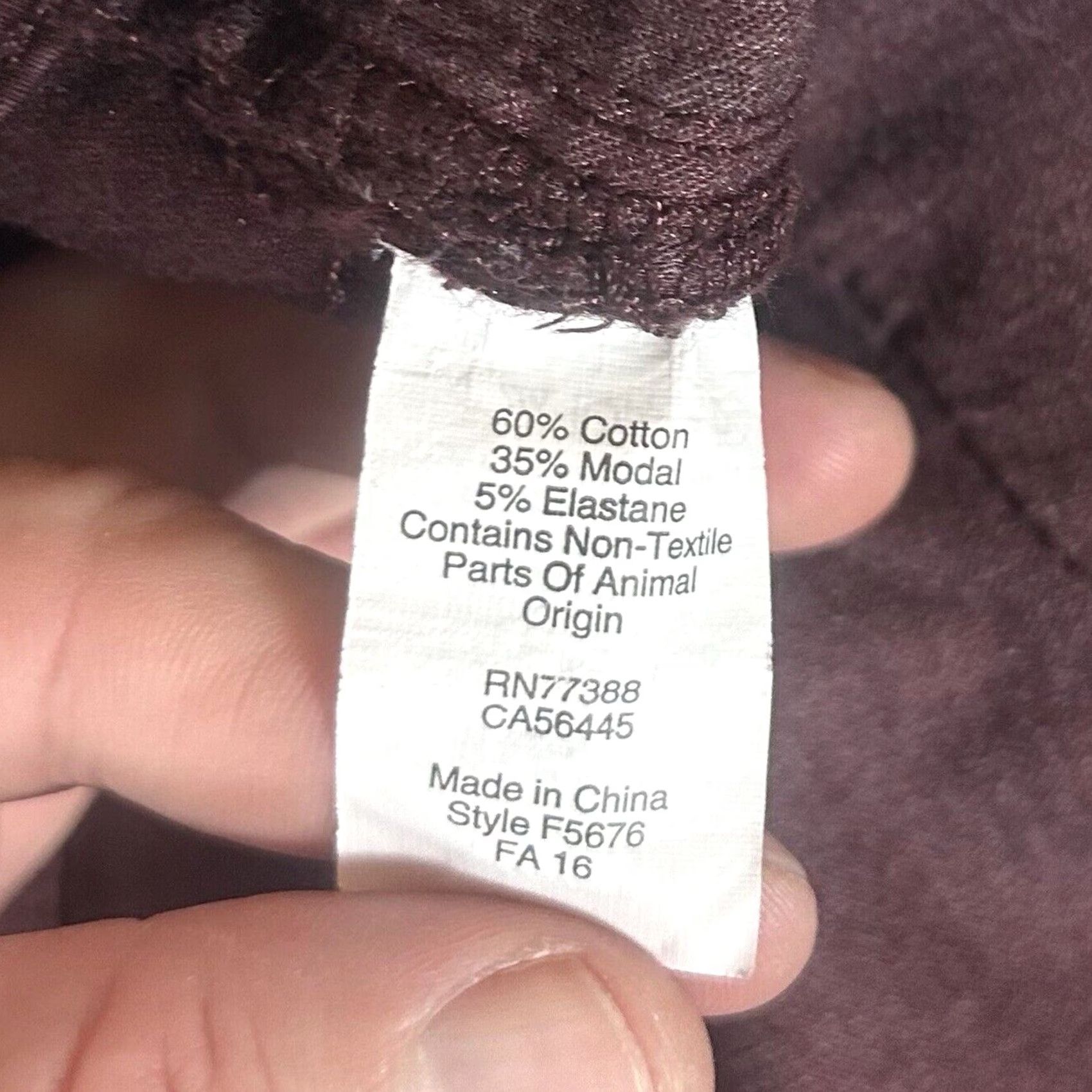 Madewell Madewell 9" High Riser Skinny Jeans Womens 29 Maroon Denim Regular Rise Skinny Jeans (Madewell High Riser Skinny) Womens 29 Maroon Red Jeans Size 29" - 5 Thumbnail