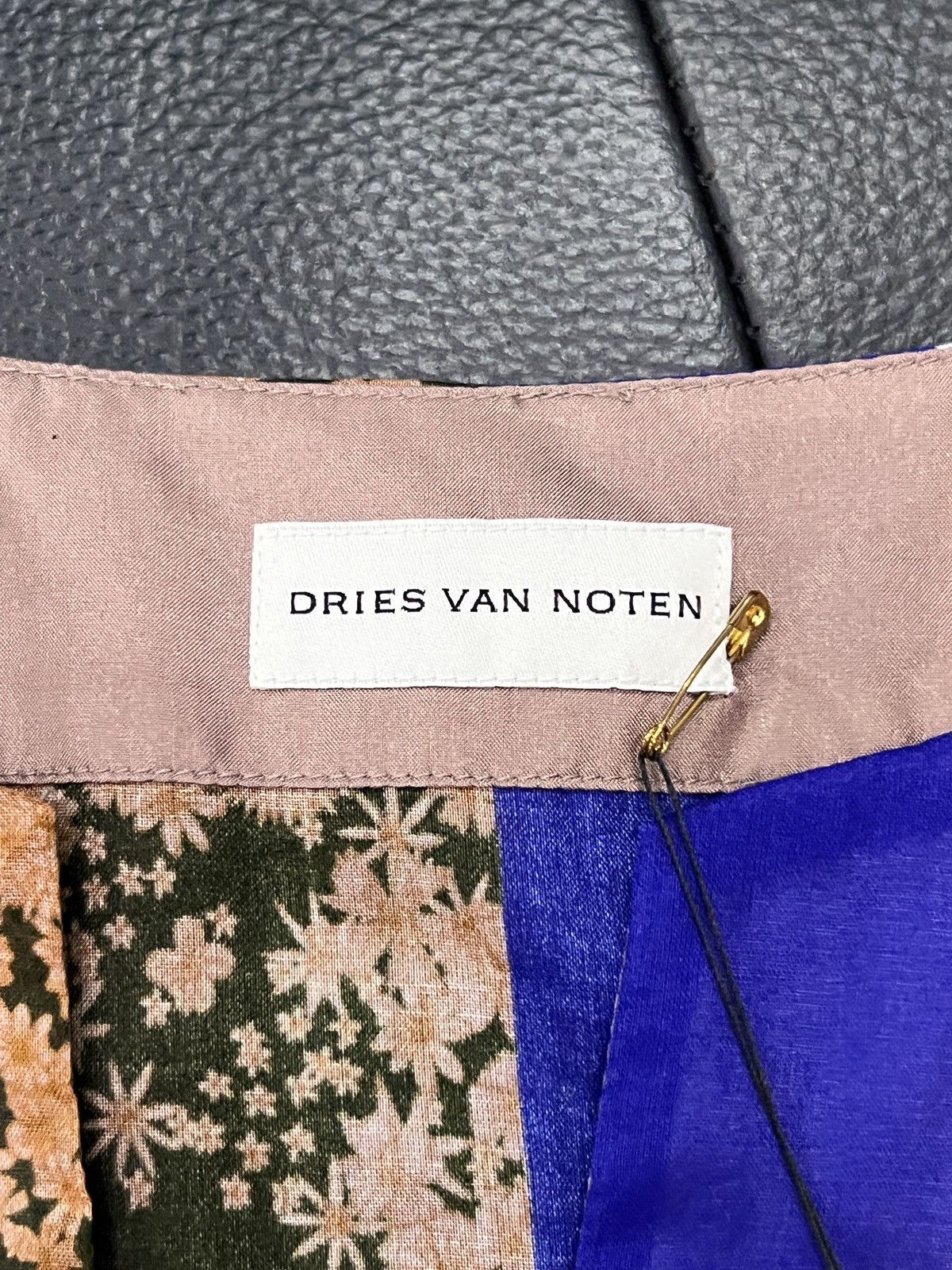Dries Van Noten Dries Van Noten SS23 Patchwork Print Kaftan Dress Size ONE SIZE - 18 Thumbnail
