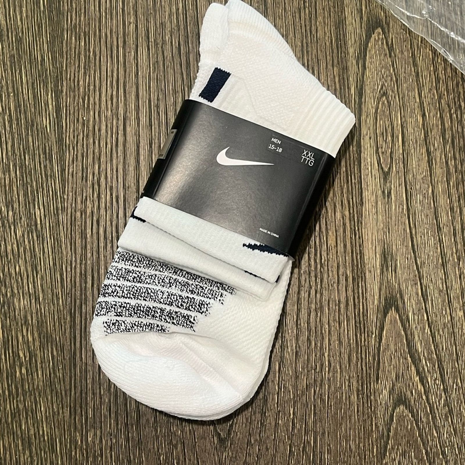 Nike NWT Nike Mens Swoosh NBA Authentic Team Issued Ankle Socks Size ONE SIZE - 1 Thumbnail