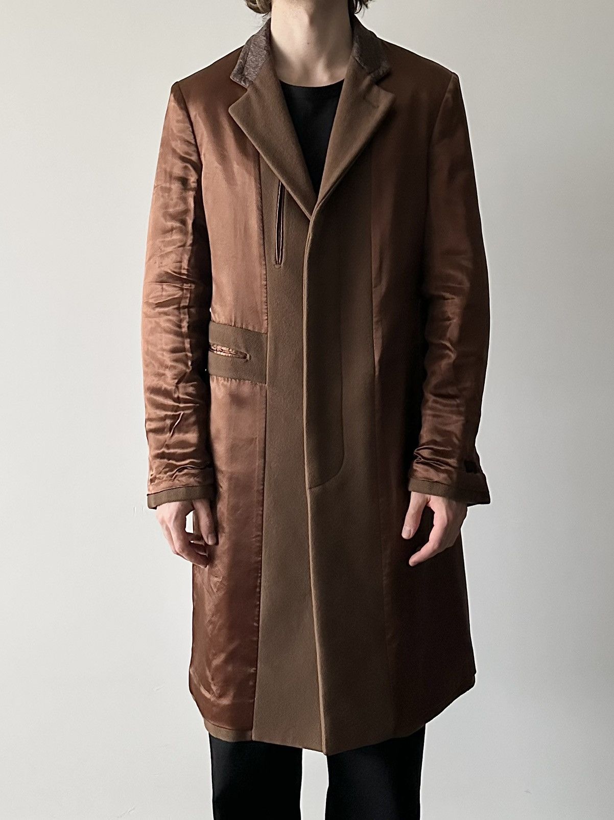 Prada Prada FW02 Runway Inside Out Coat Size US M / EU 48-50 / 2 - 3 Thumbnail