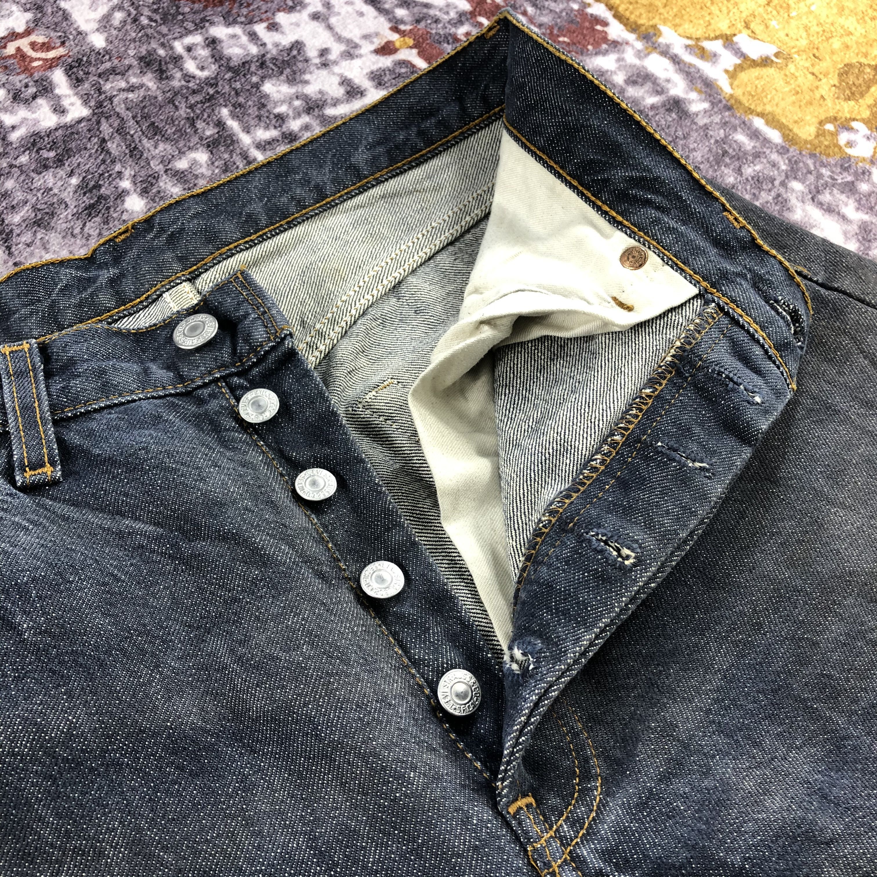 Levi's × Vintage Vintage Levis 501 Jeans-JM2503 Size US 31 - 15 Thumbnail