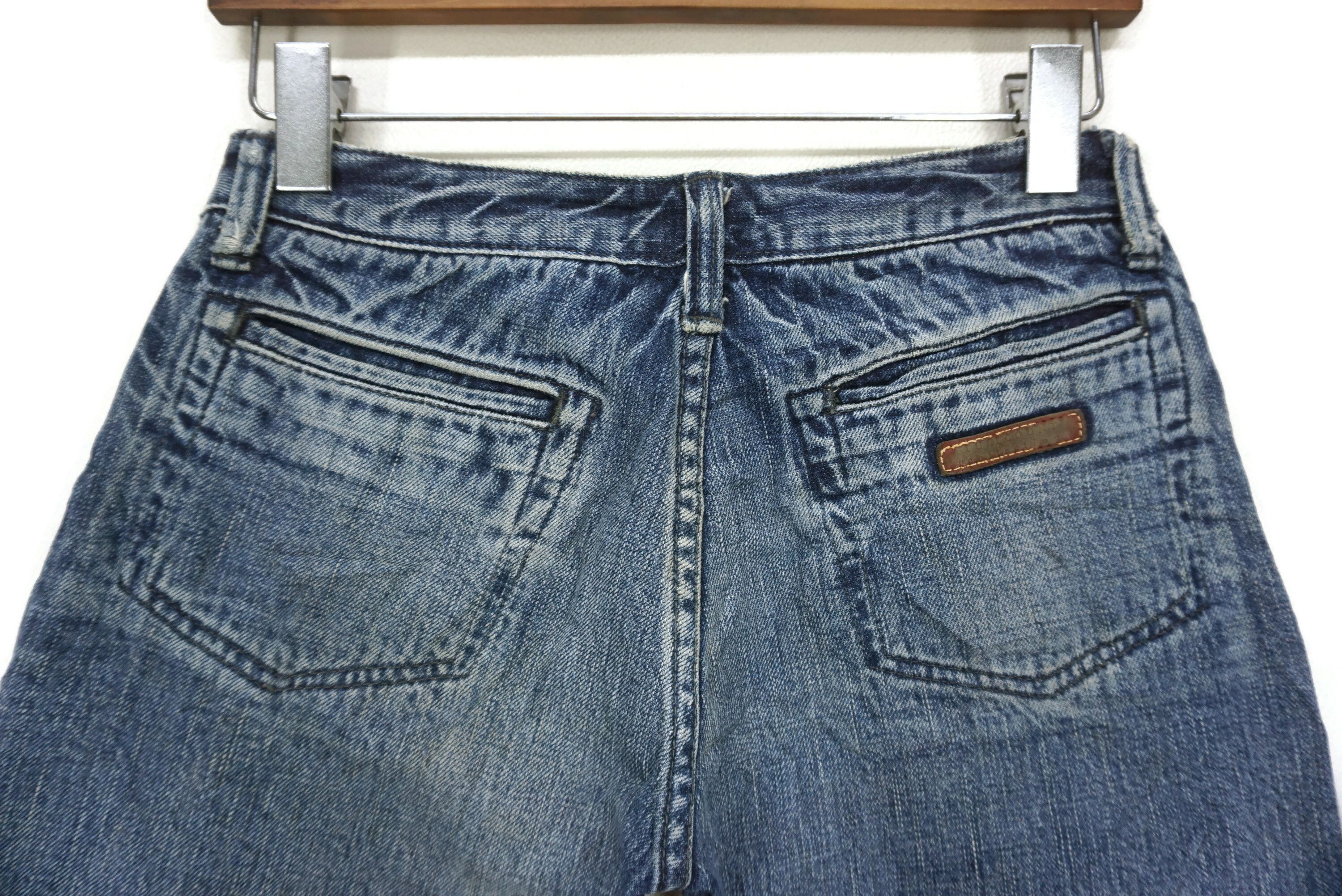 Japanese Brand FULLCOUNT Selvedge Jeans fits W28xL29 Low-Rise Straight Leg Size US 28 / EU 44 - 10 Thumbnail