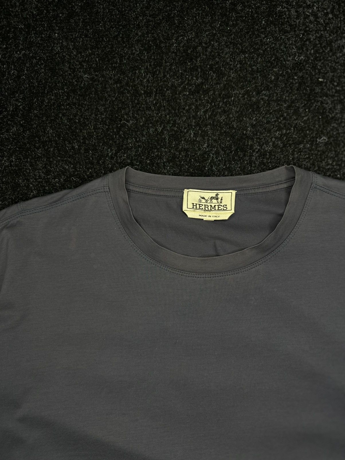 Hermes Hermes T shirt Size XXXL Navy 6/10 Size US XXL / EU 58 / 5 - 6 Thumbnail