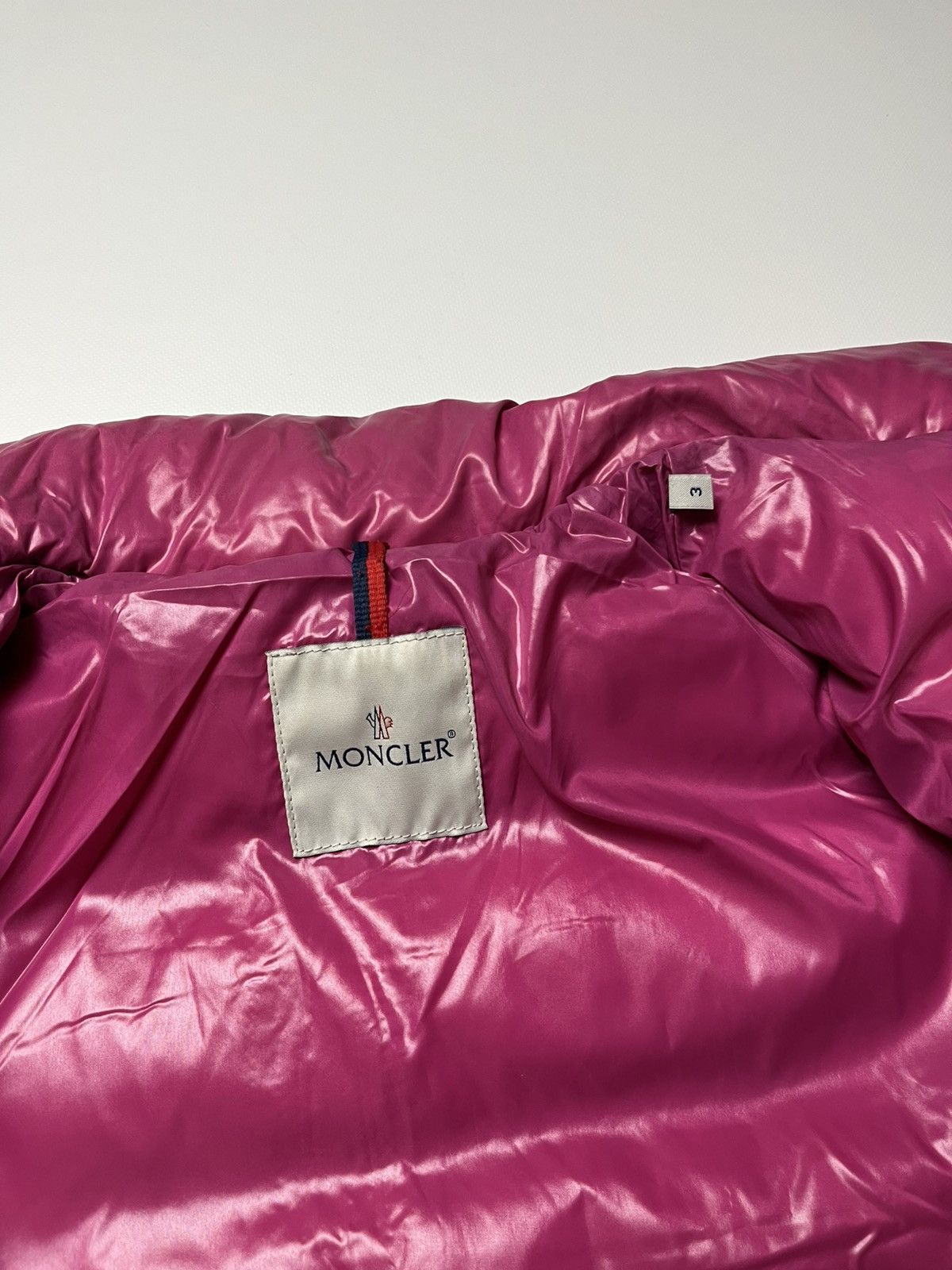 Moncler Moncler Glossy Down Puffer Jacket Burgundy Size L / US 10 / IT 46 - 18 Thumbnail