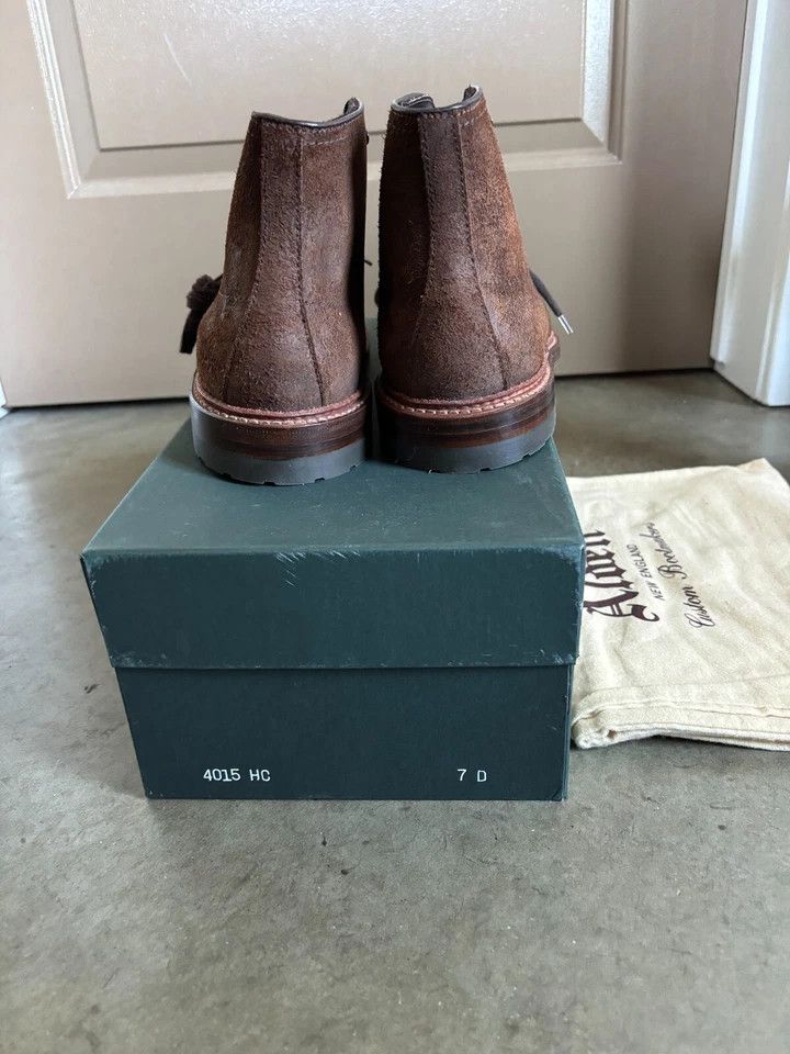 Alden Alden 4015HC - Indy Boot in Tobacco Reverse Chamois Size 7D Size US 7 / EU 40 - 5 Thumbnail